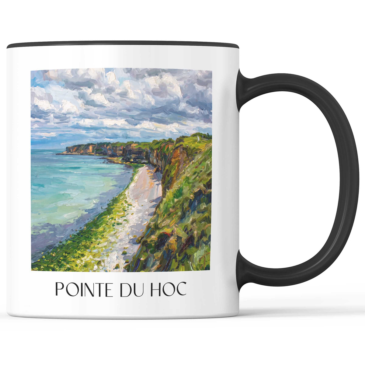 pointe-du-hoc-d-day-strände-frankreich-kaffeebecher-oil-painting-oelgemaelde