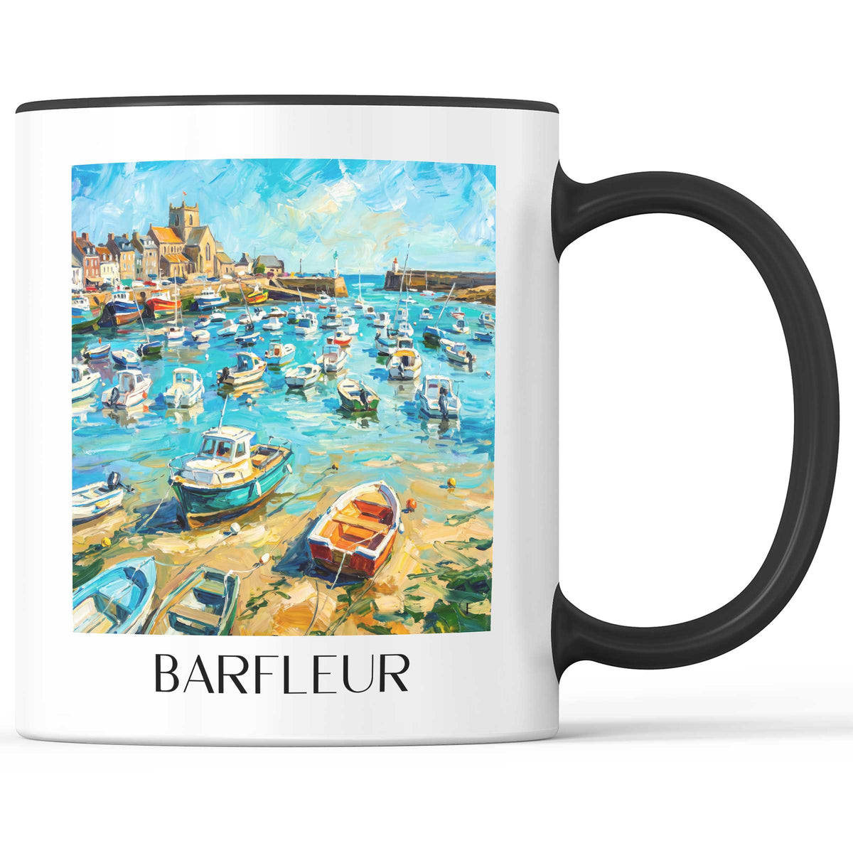 barfleur-cotentin-frankreich-kaffeebecher-oil-painting-oelgemaelde