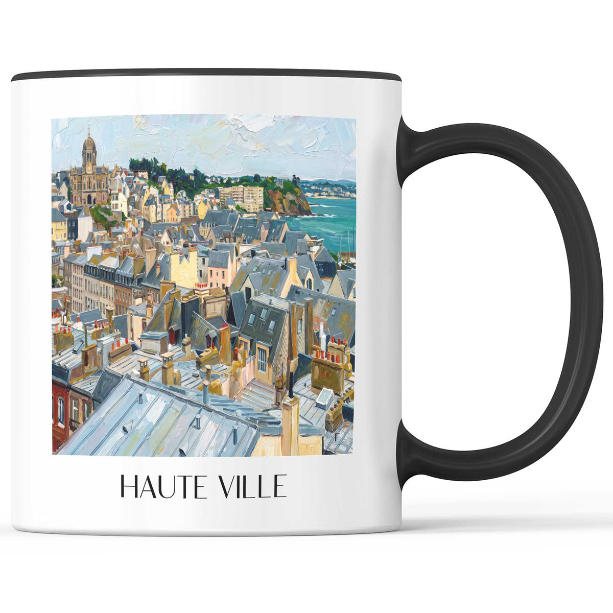 haute-ville-granville-frankreich-kaffeebecher-oil-painting-oelgemaelde