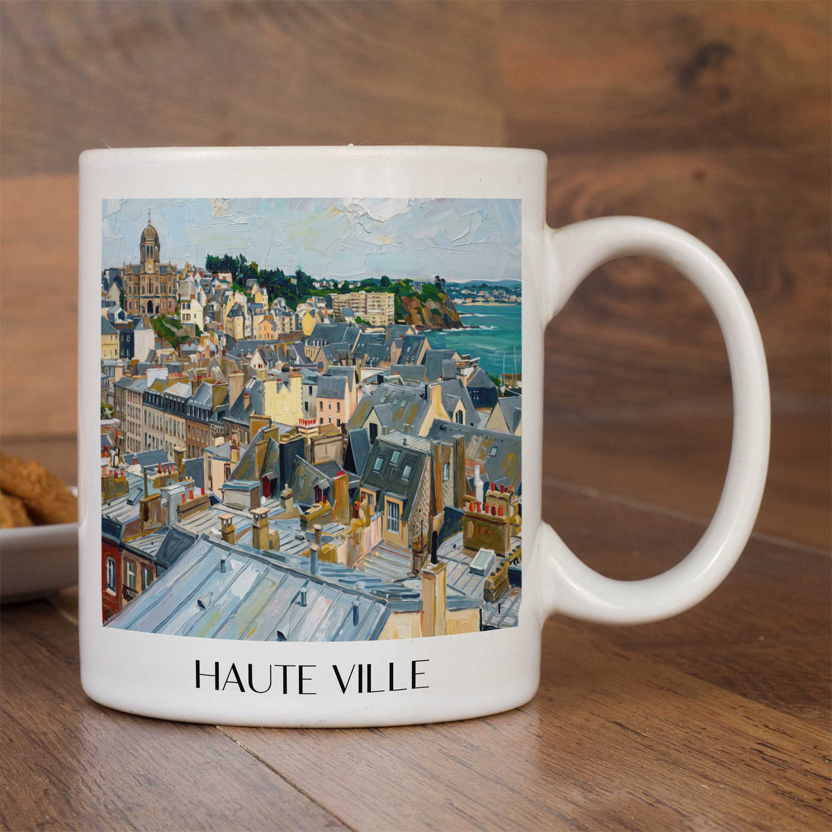 haute-ville-granville-frankreich-kaffeebecher-oil-painting-oelgemaelde