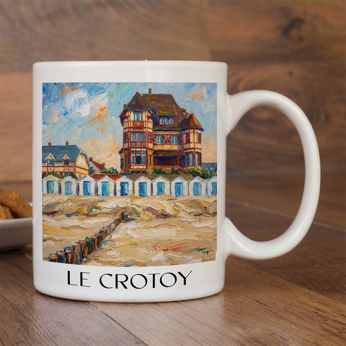 le-crotoy-baie-de-somme-frankreich-kaffeebecher-oil-painting-oelgemaelde