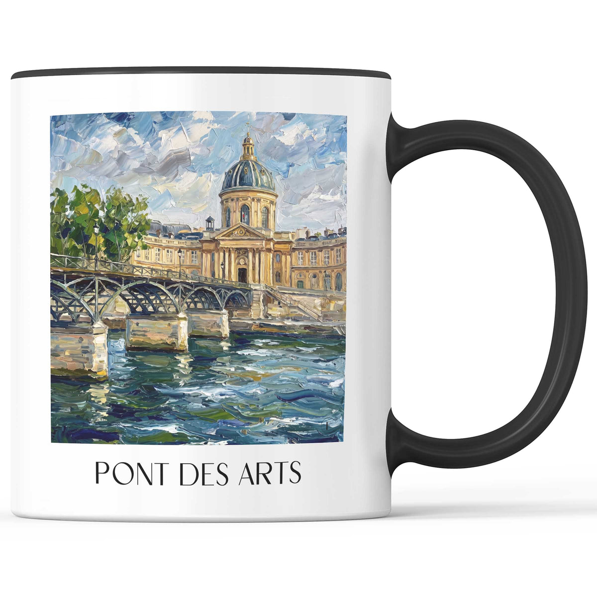 pont-des-arts-paris-frankreich-kaffeebecher-oil-painting-oelgemaelde