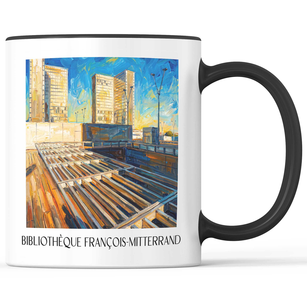 bibliothèque-françois-mitterrand-paris-frankreich-kaffeebecher-oil-painting-oelgemaelde