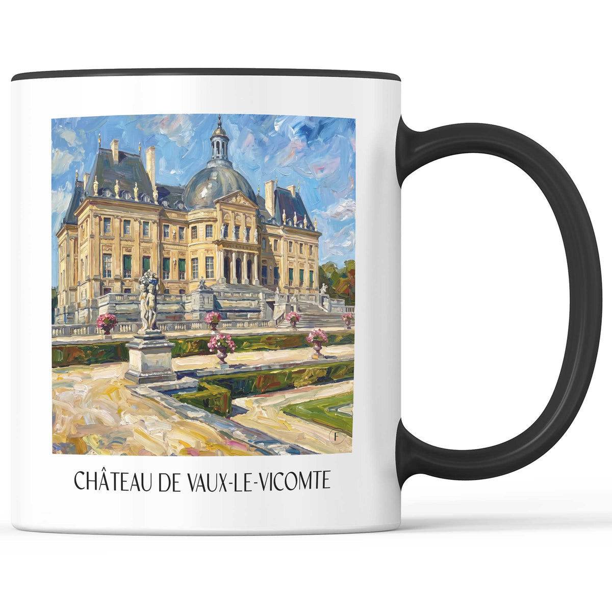 château-de-vaux-le-vicomte-maincy-frankreich-kaffeebecher-oil-painting-oelgemaelde