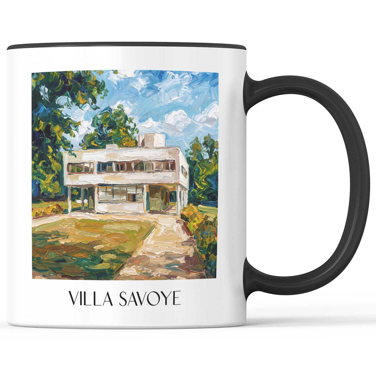villa-savoye-poissy-frankreich-kaffeebecher-oil-painting-oelgemaelde