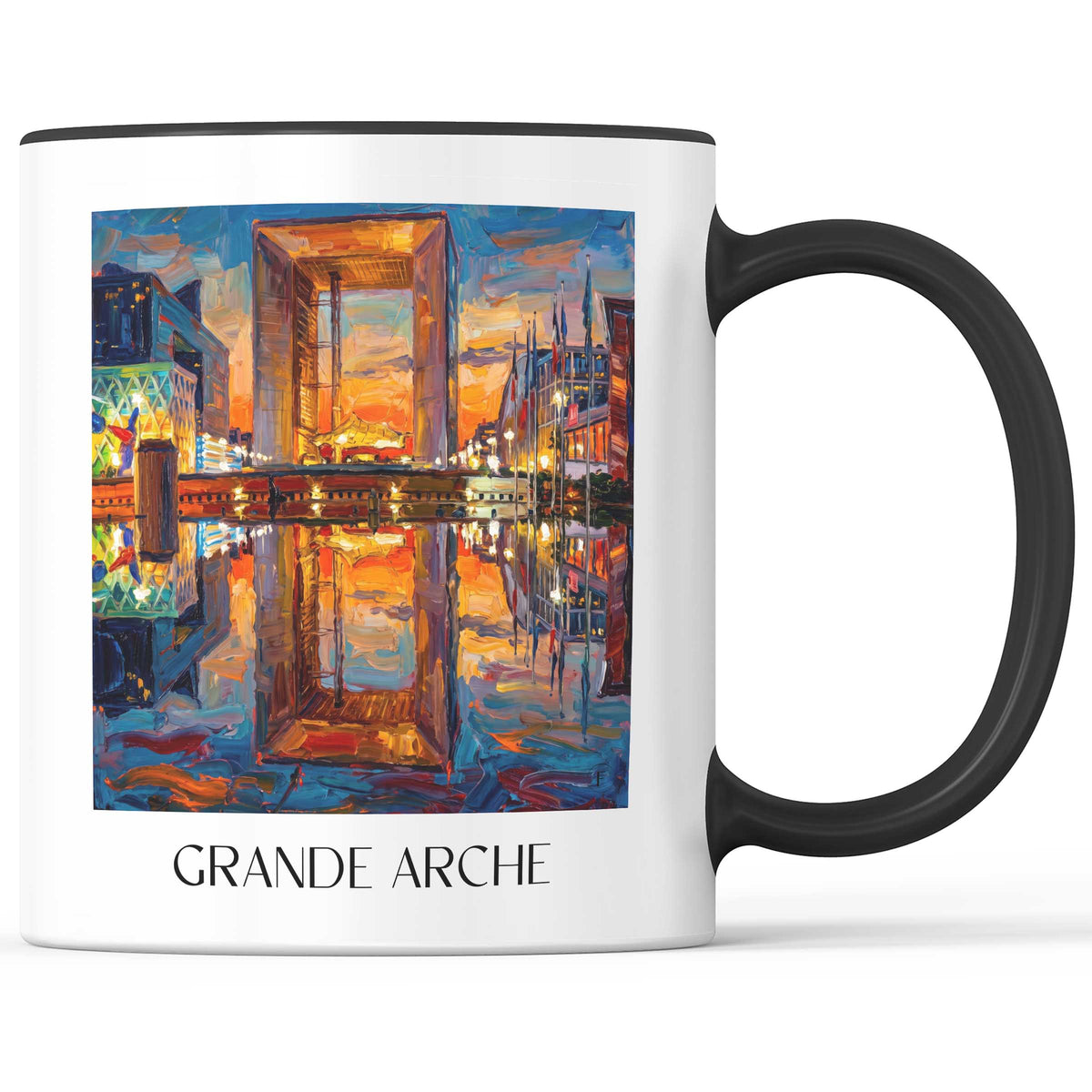 grande-arche-la-défense-frankreich-kaffeebecher-oil-painting-oelgemaelde