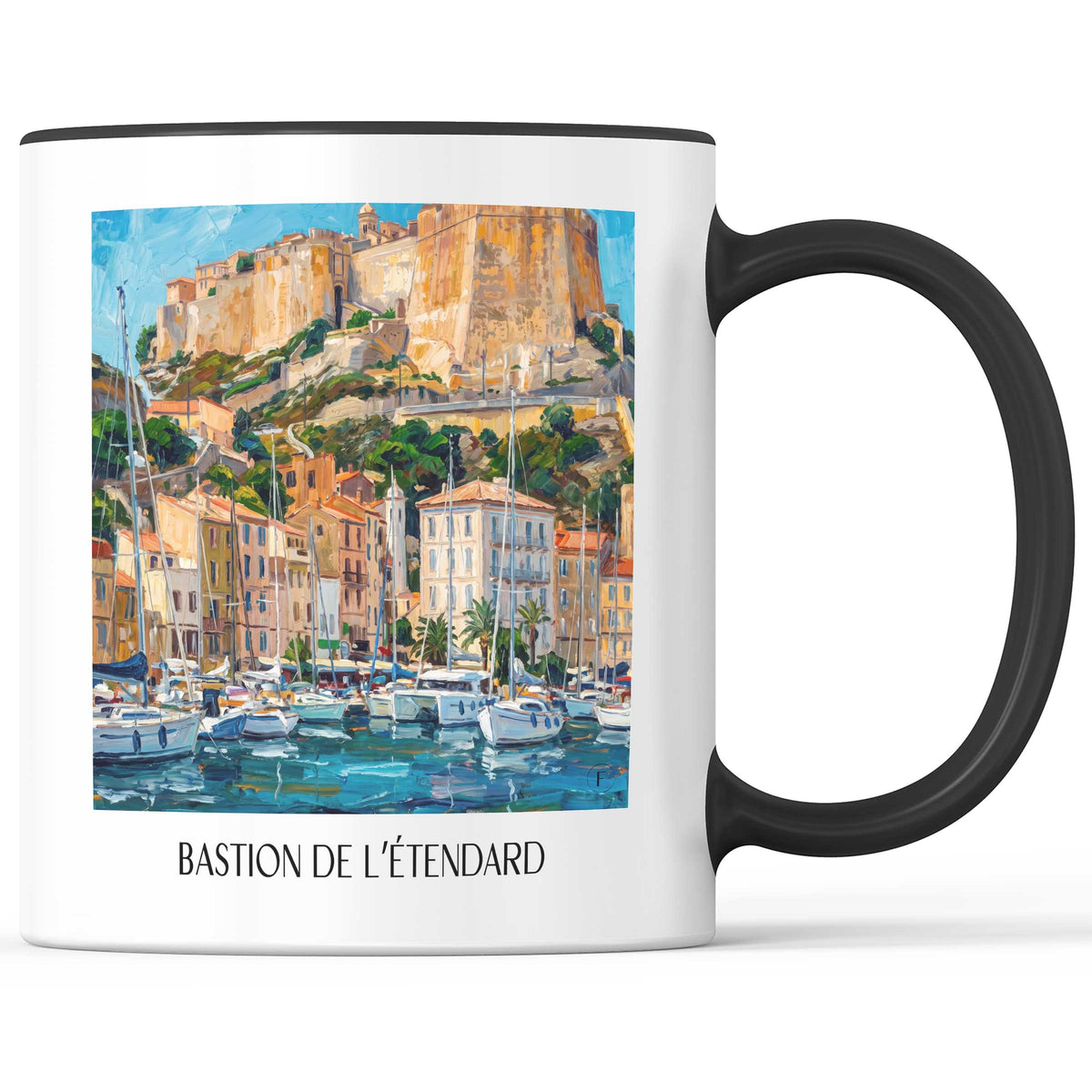 bastion-de-l’étendard-bonifacio-frankreich-kaffeebecher-oil-painting-oelgemaelde