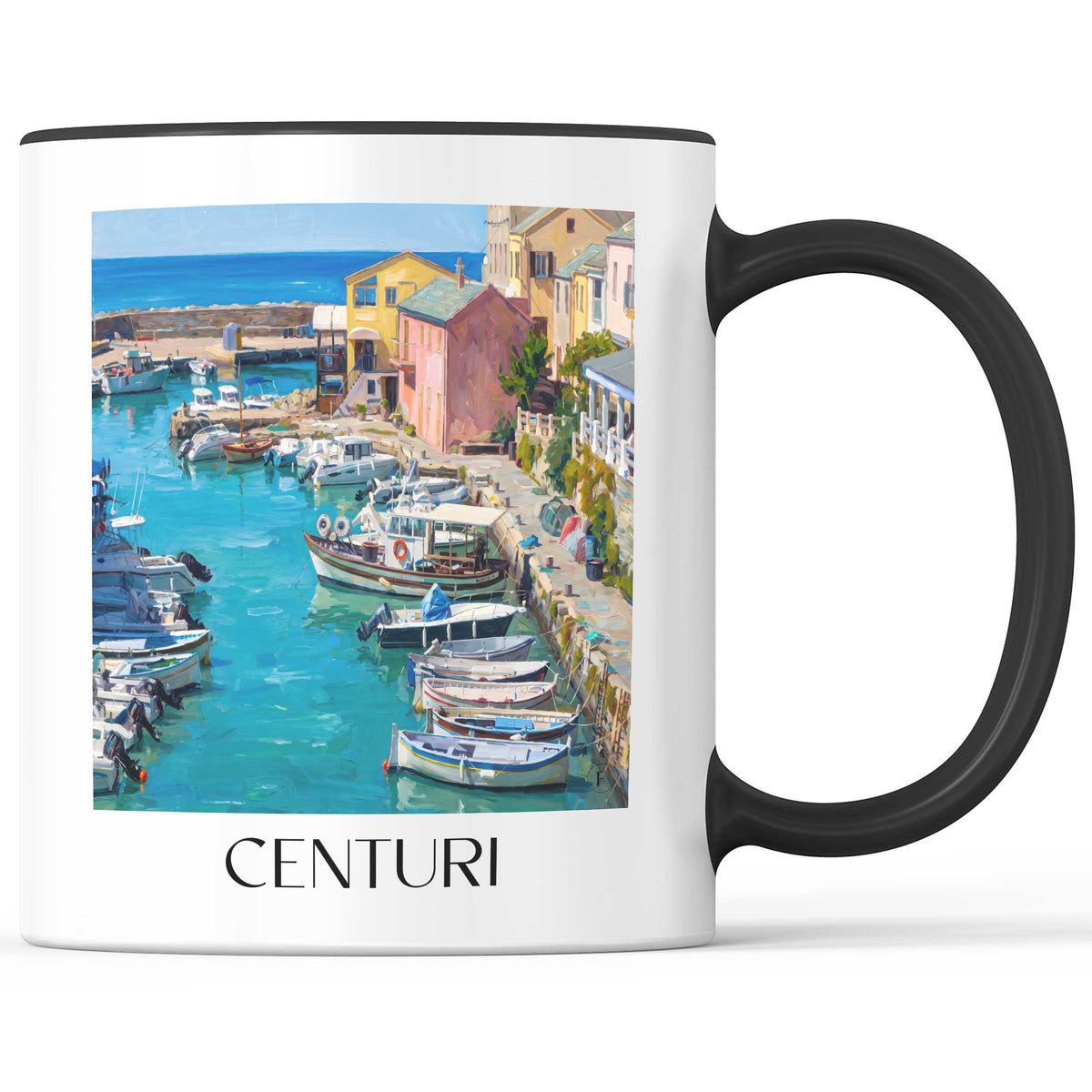 centuri-cap-corse-frankreich-kaffeebecher-oil-painting-oelgemaelde
