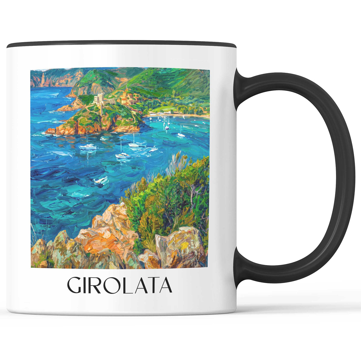 girolata-golfe-de-porto-frankreich-kaffeebecher-oil-painting-oelgemaelde