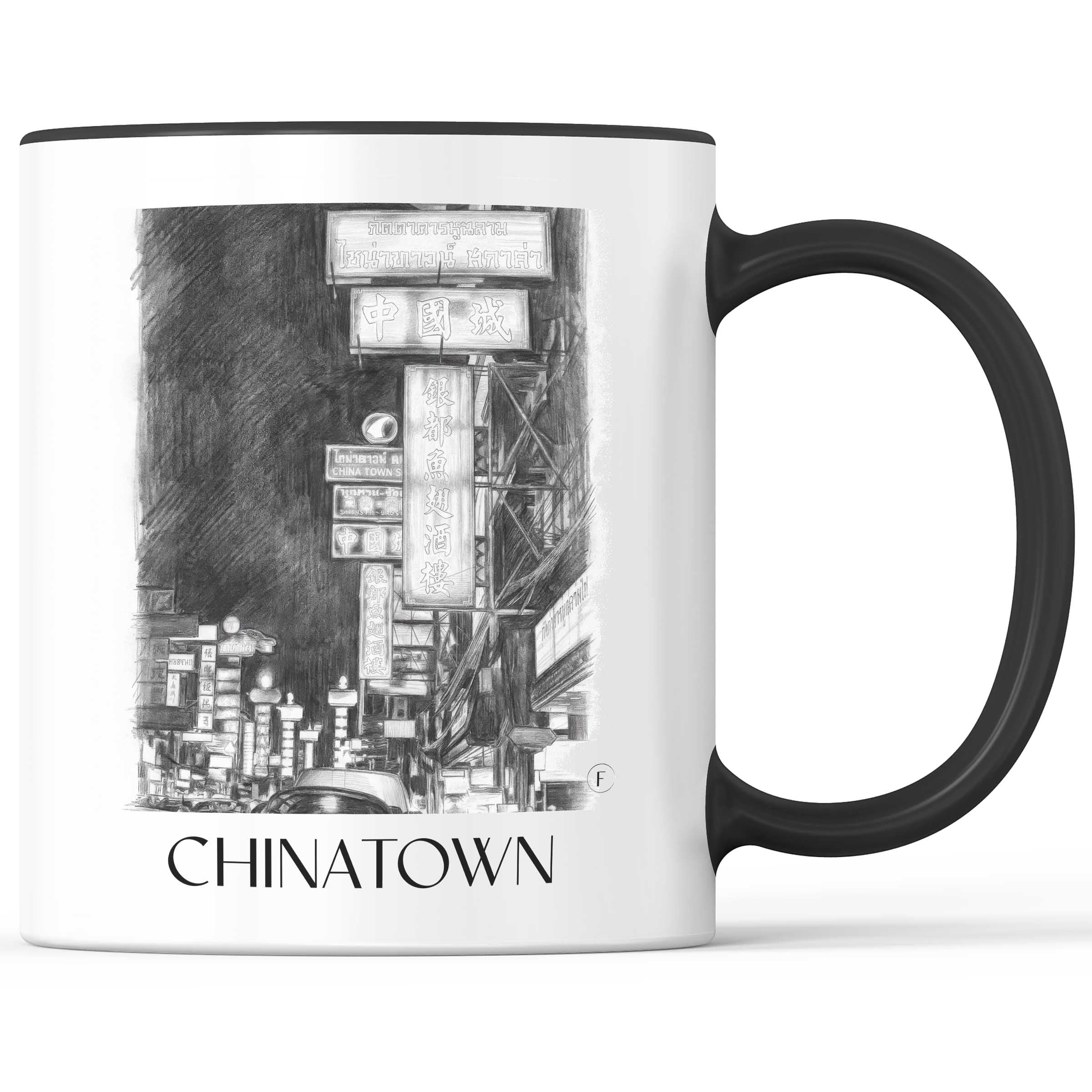 chinatown-bangkok-thailand-kaffeebecher-bleistift-zeichnung-drawing