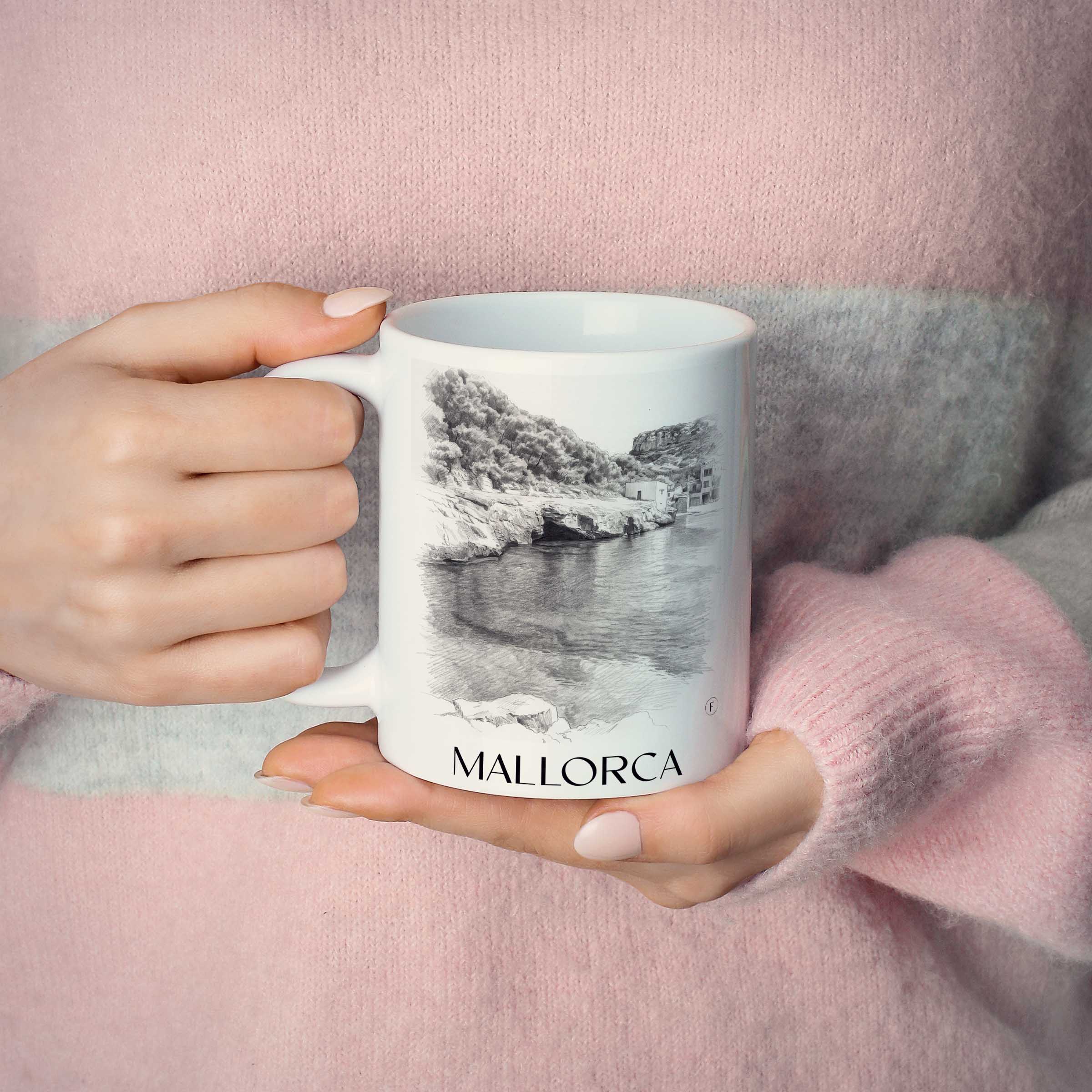 mallorca-spanien-kaffeebecher-bleistift-zeichnung-drawing