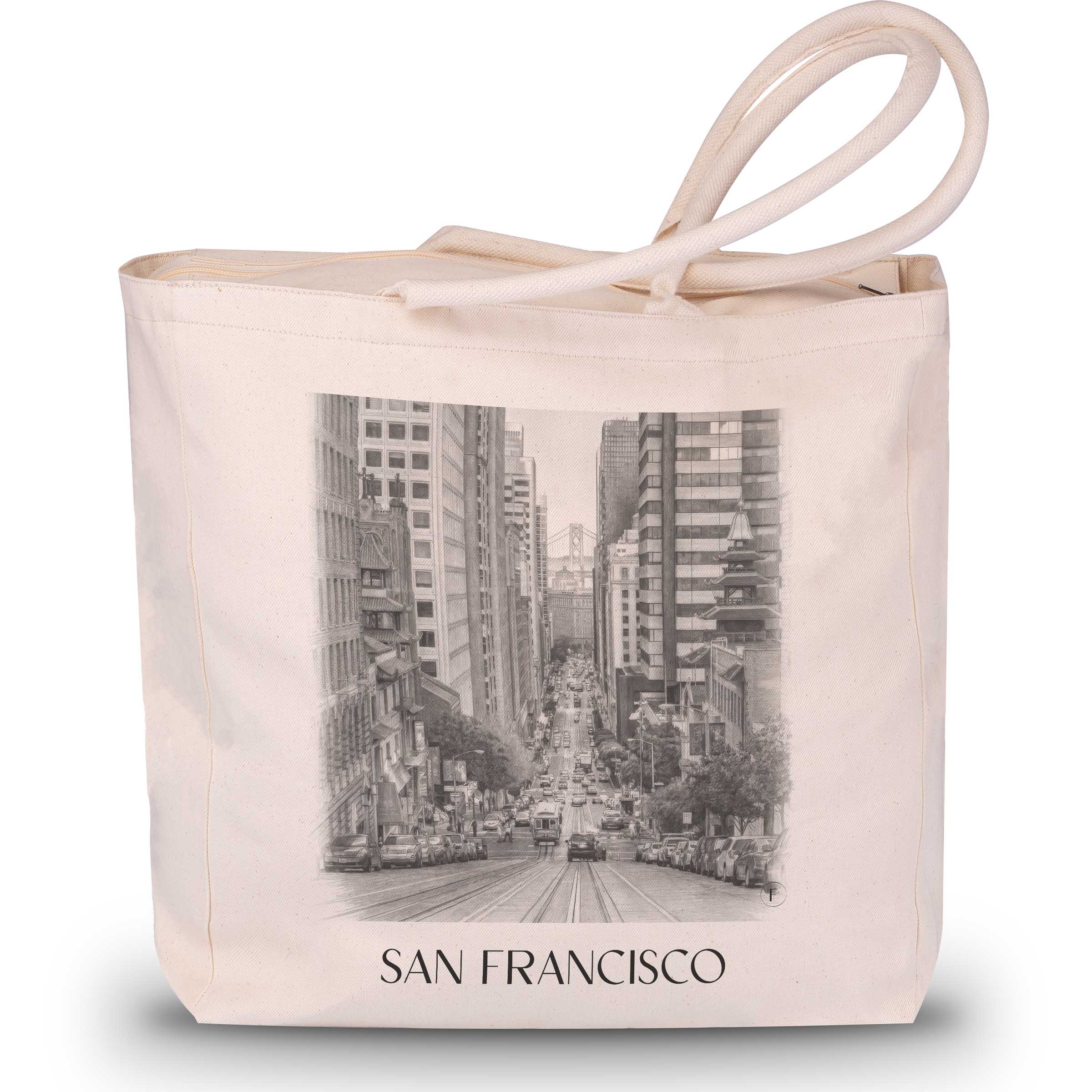 san-francisco-usa-einkaufstasche-bleistift-zeichnung-drawing