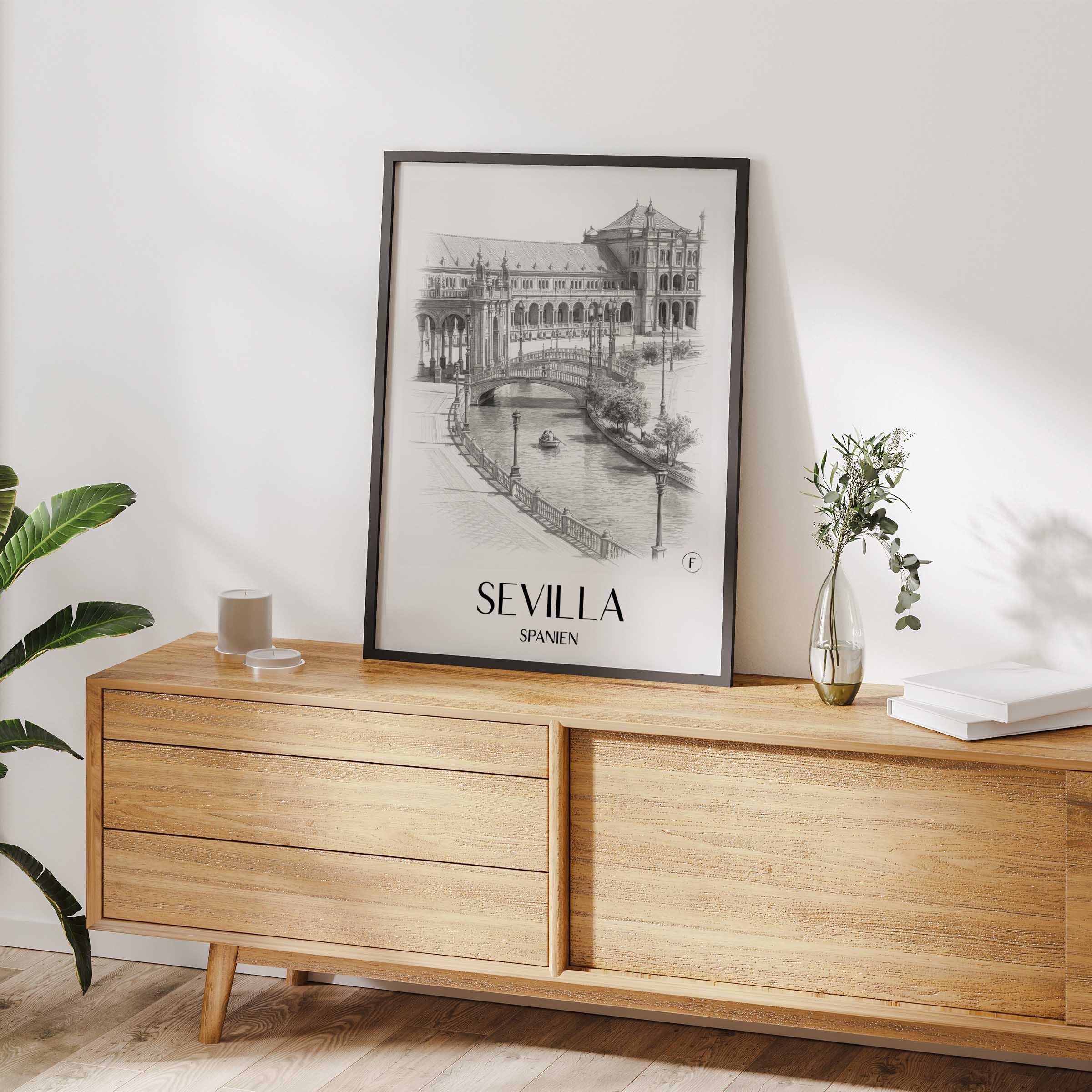 sevilla-spanien-poster-bleistift-zeichnung-drawing