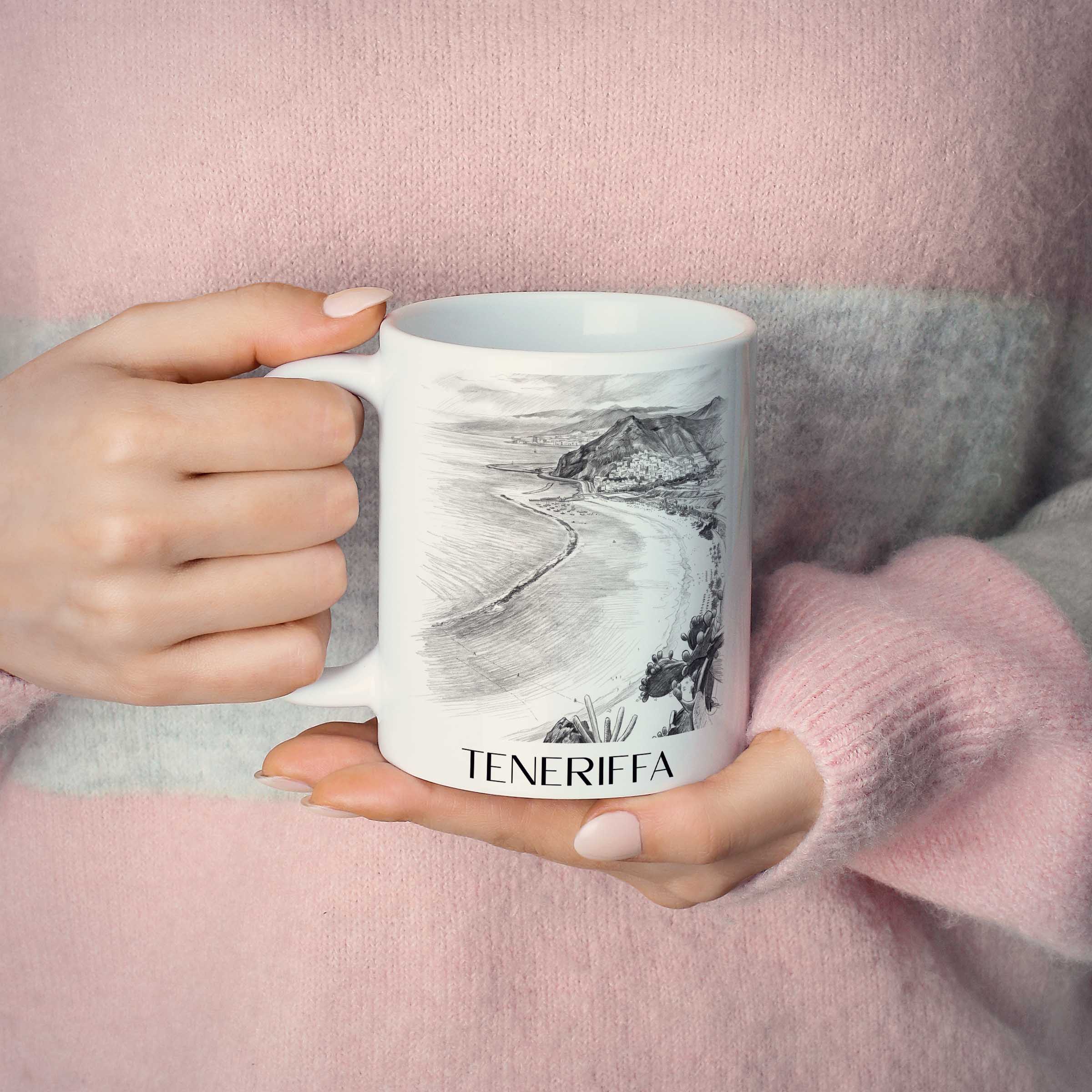 teneriffa-spanien-kaffeebecher-bleistift-zeichnung-drawing