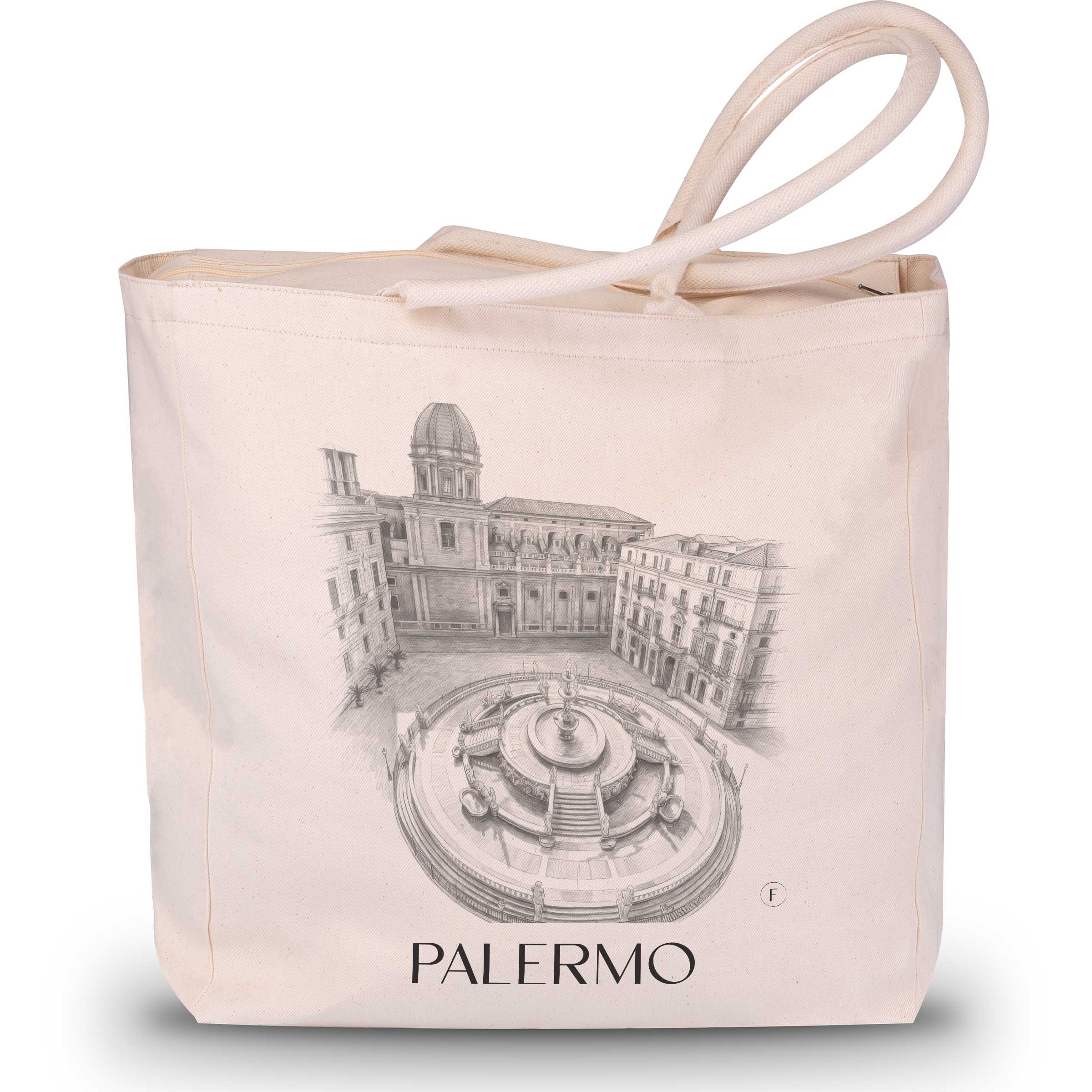 palermo-italien-einkaufstasche-bleistift-zeichnung-drawing