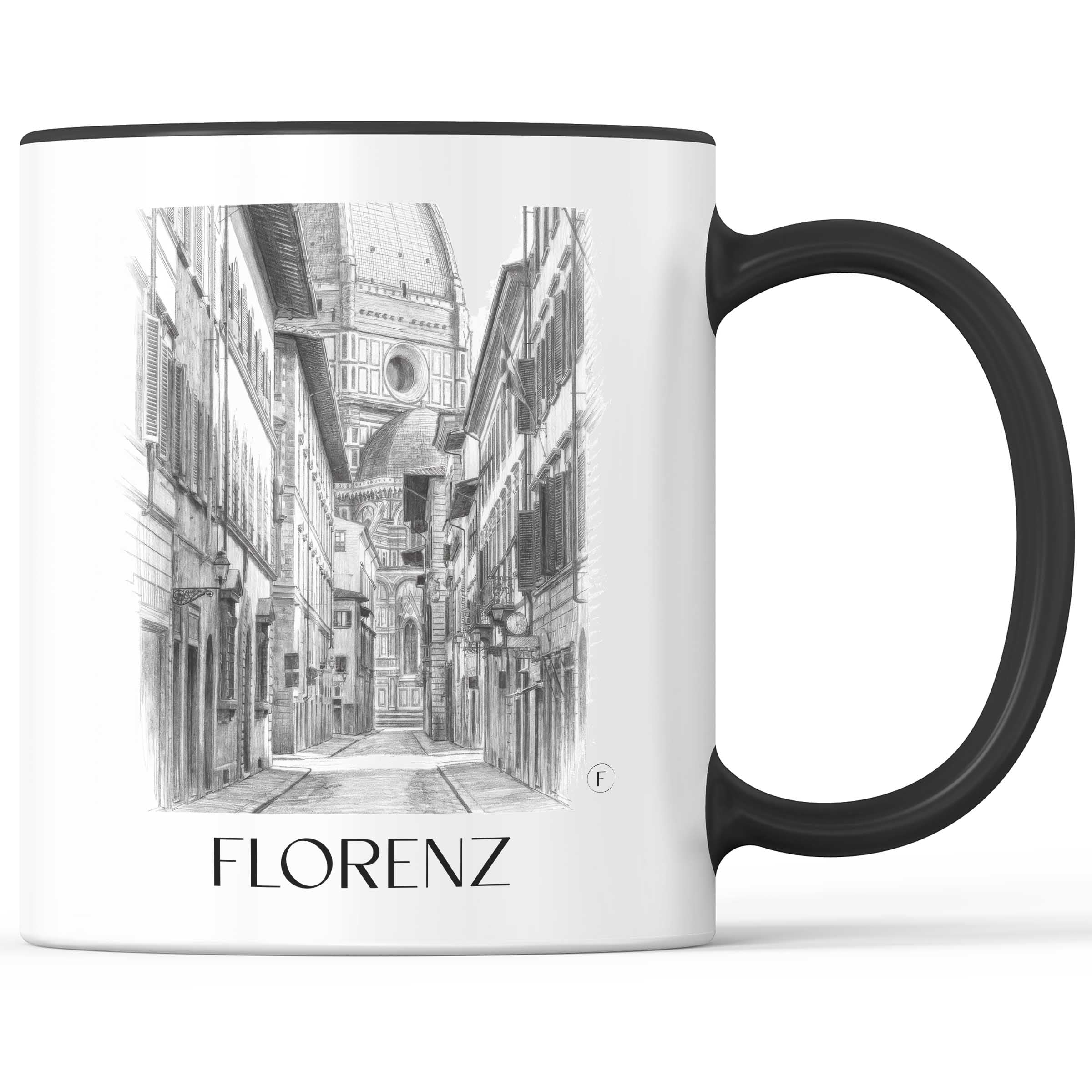 florenz-italien-kaffeebecher-bleistift-zeichnung-drawing
