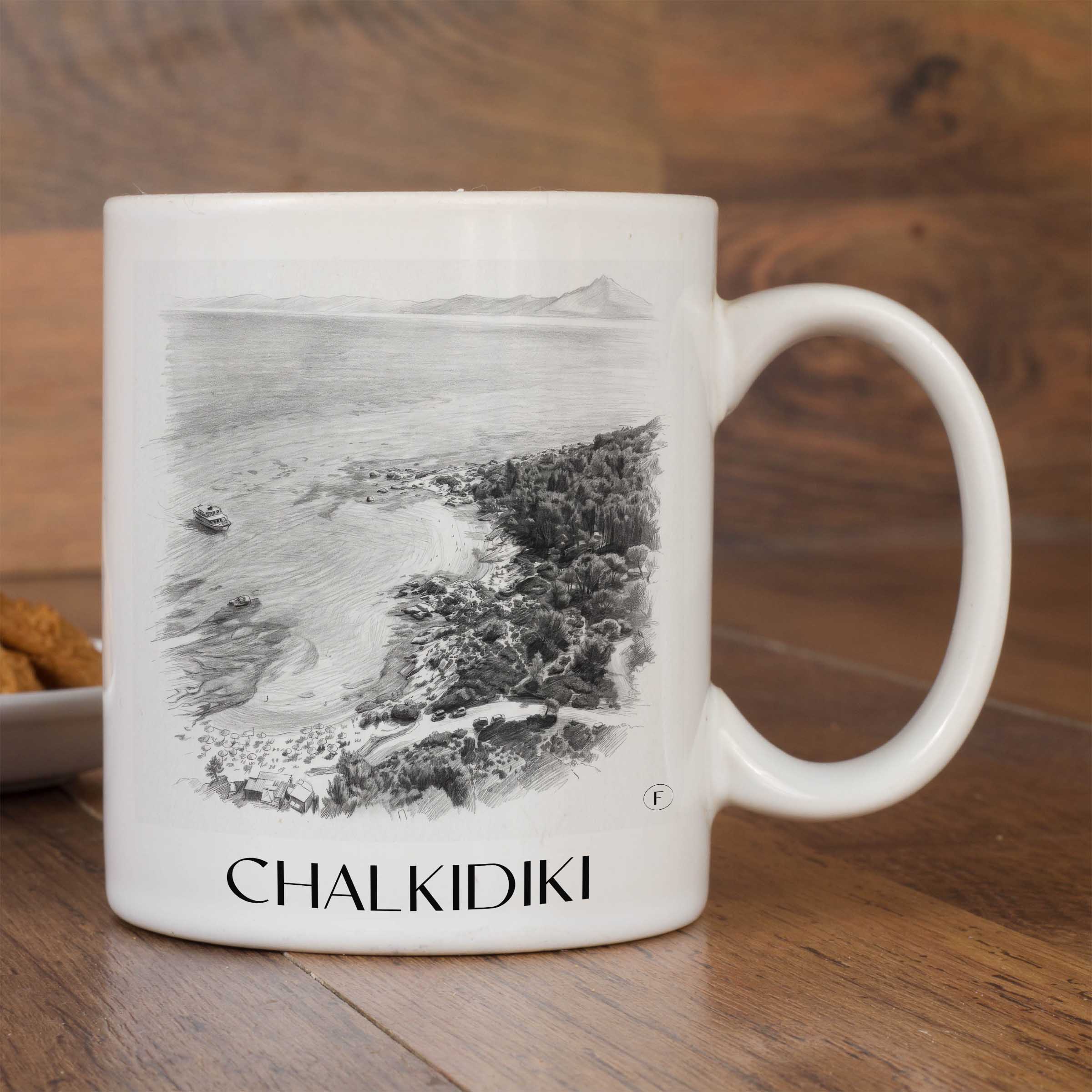 chalkidiki-griechenland-kaffeebecher-bleistift-zeichnung-drawing