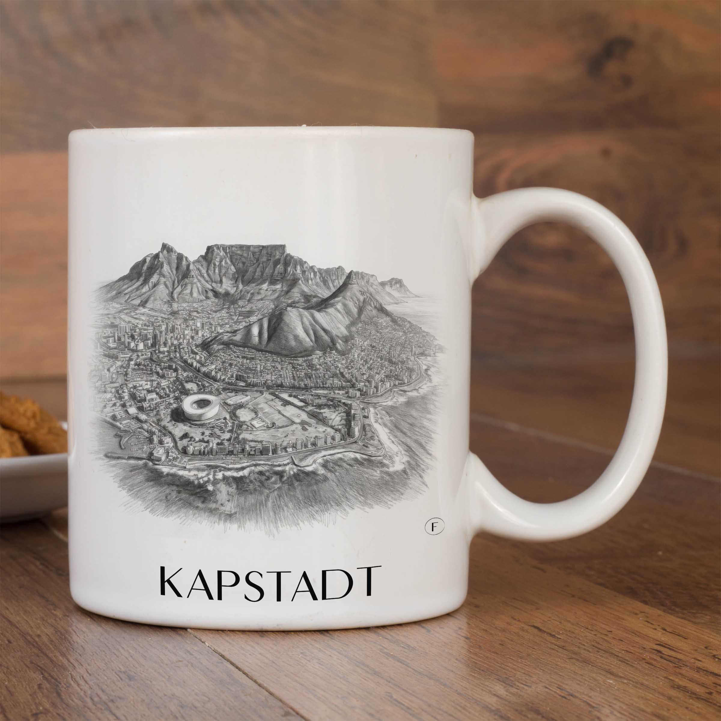 kapstadt-südafrika-kaffeebecher-bleistift-zeichnung-drawing