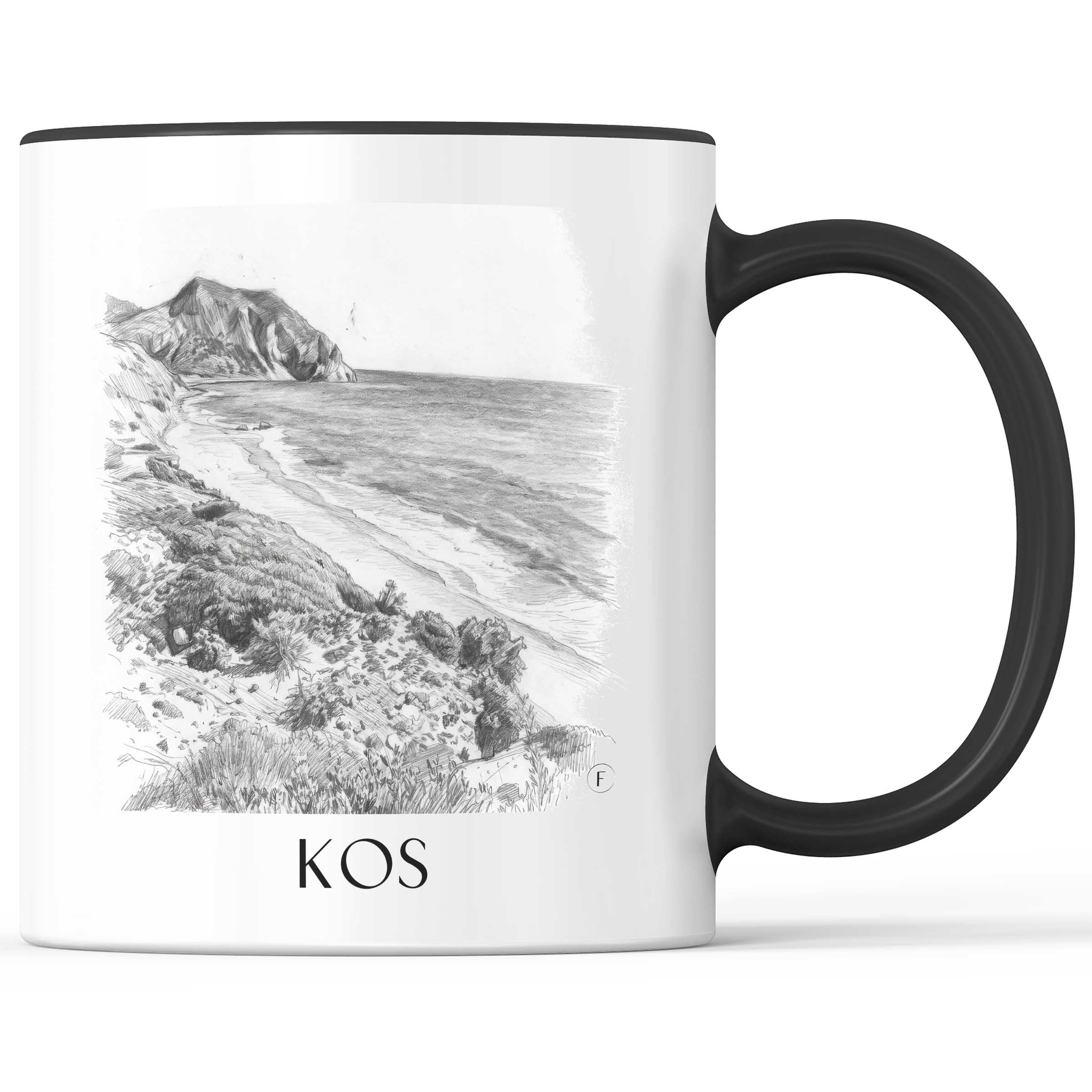 kos-griechenland-kaffeebecher-bleistift-zeichnung-drawing