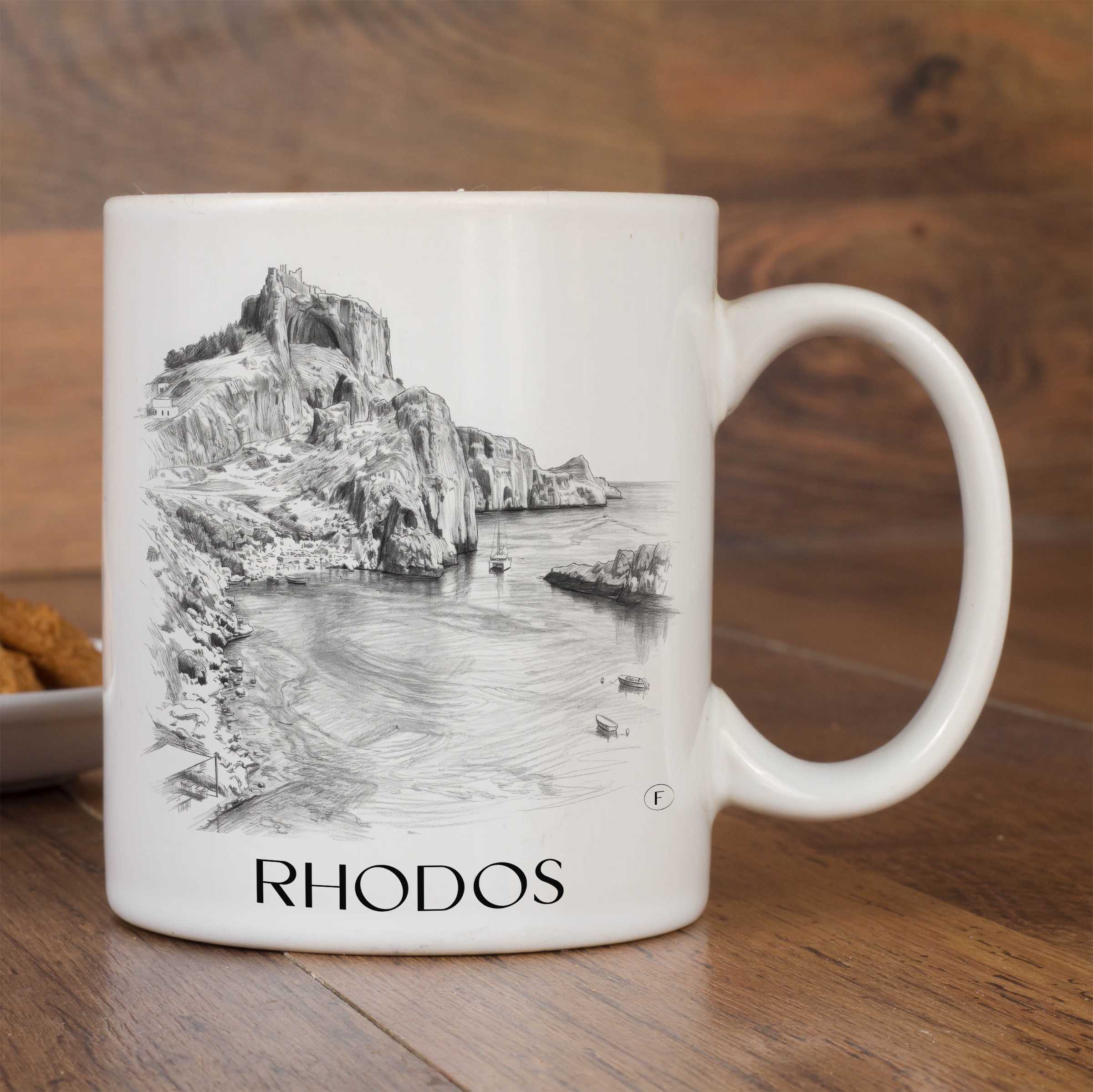 rhodos-griechenland-kaffeebecher-bleistift-zeichnung-drawing