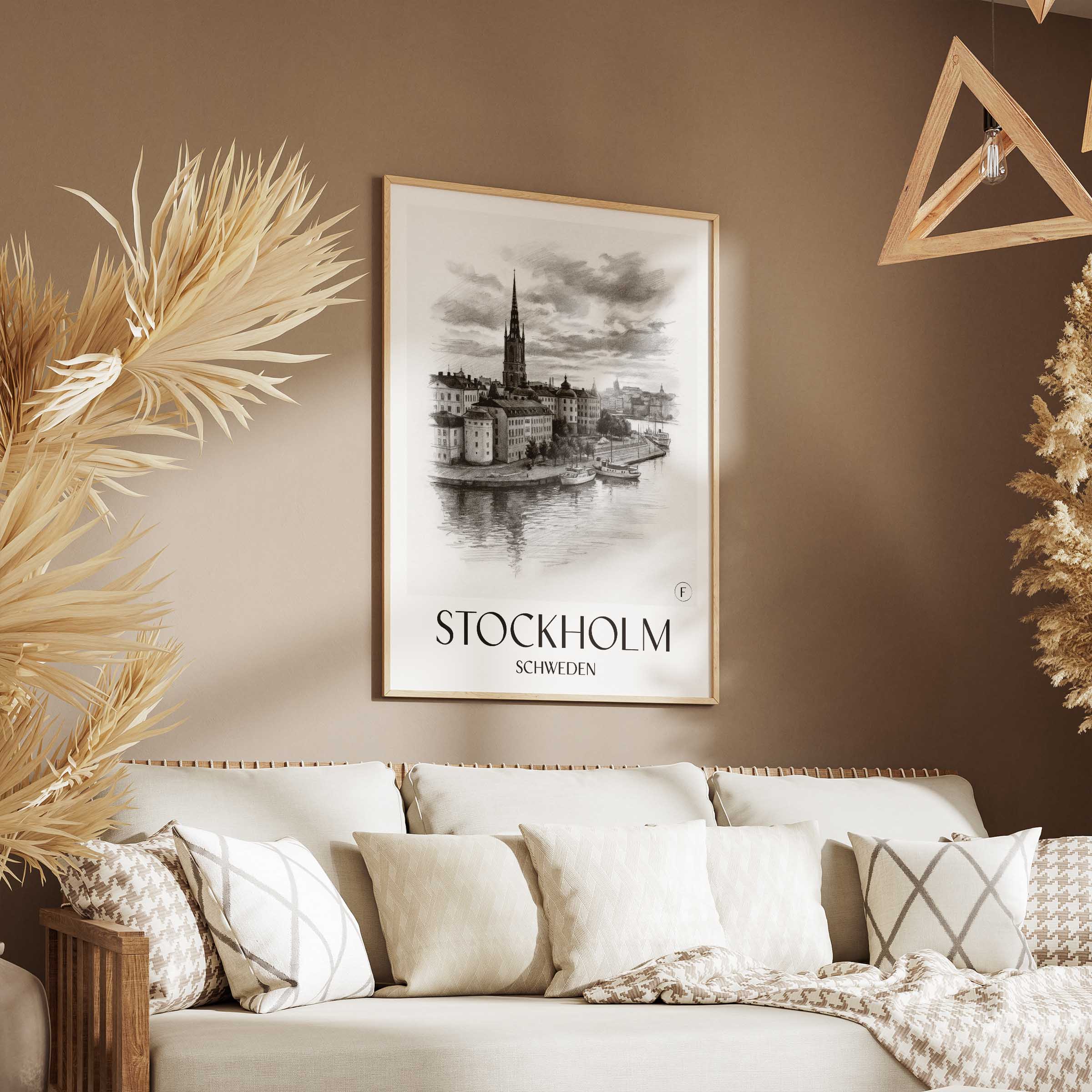 stockholm-schweden-poster-bleistift-zeichnung-drawing