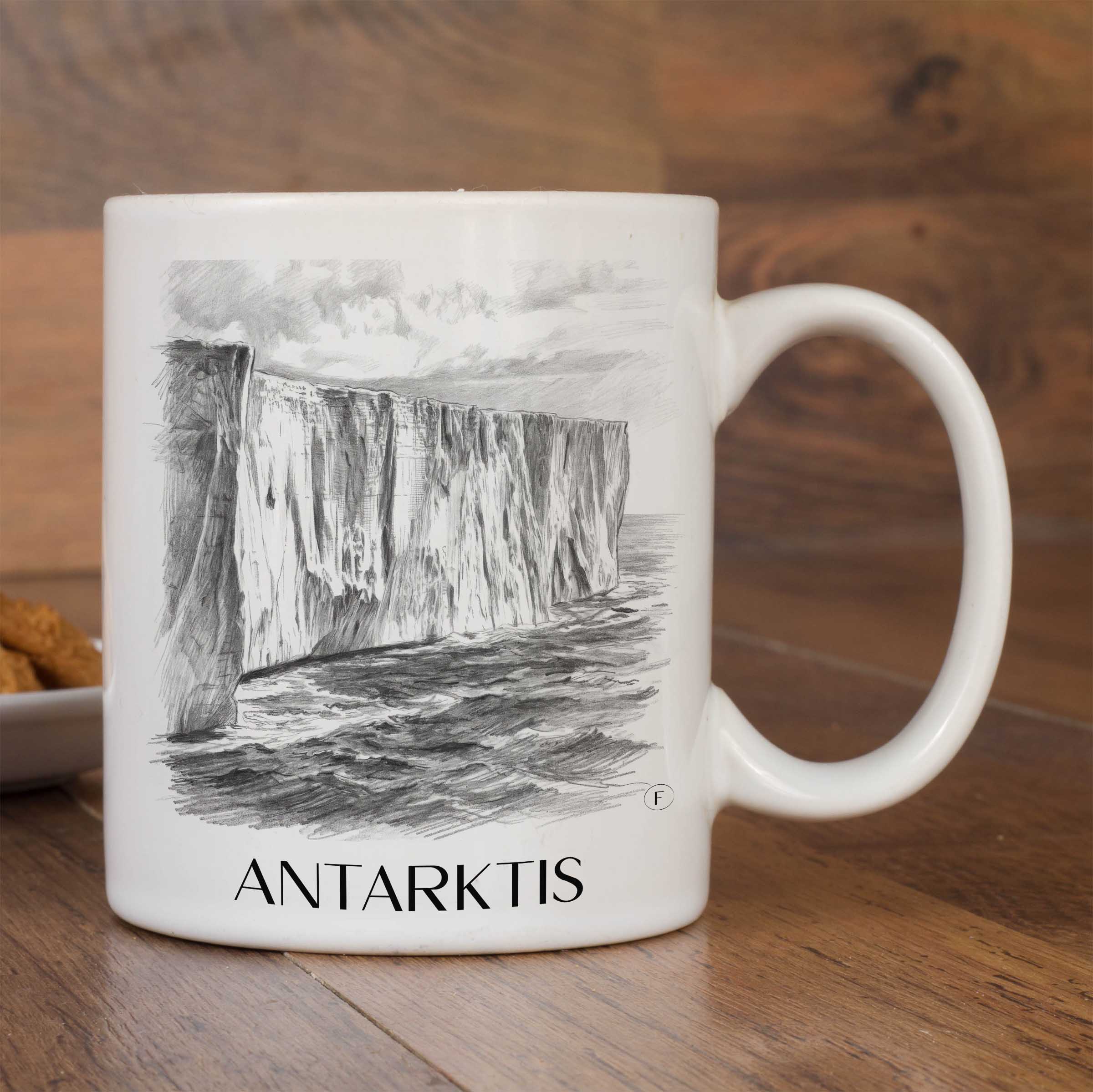 antarktis-südpol-kaffeebecher-bleistift-zeichnung-drawing