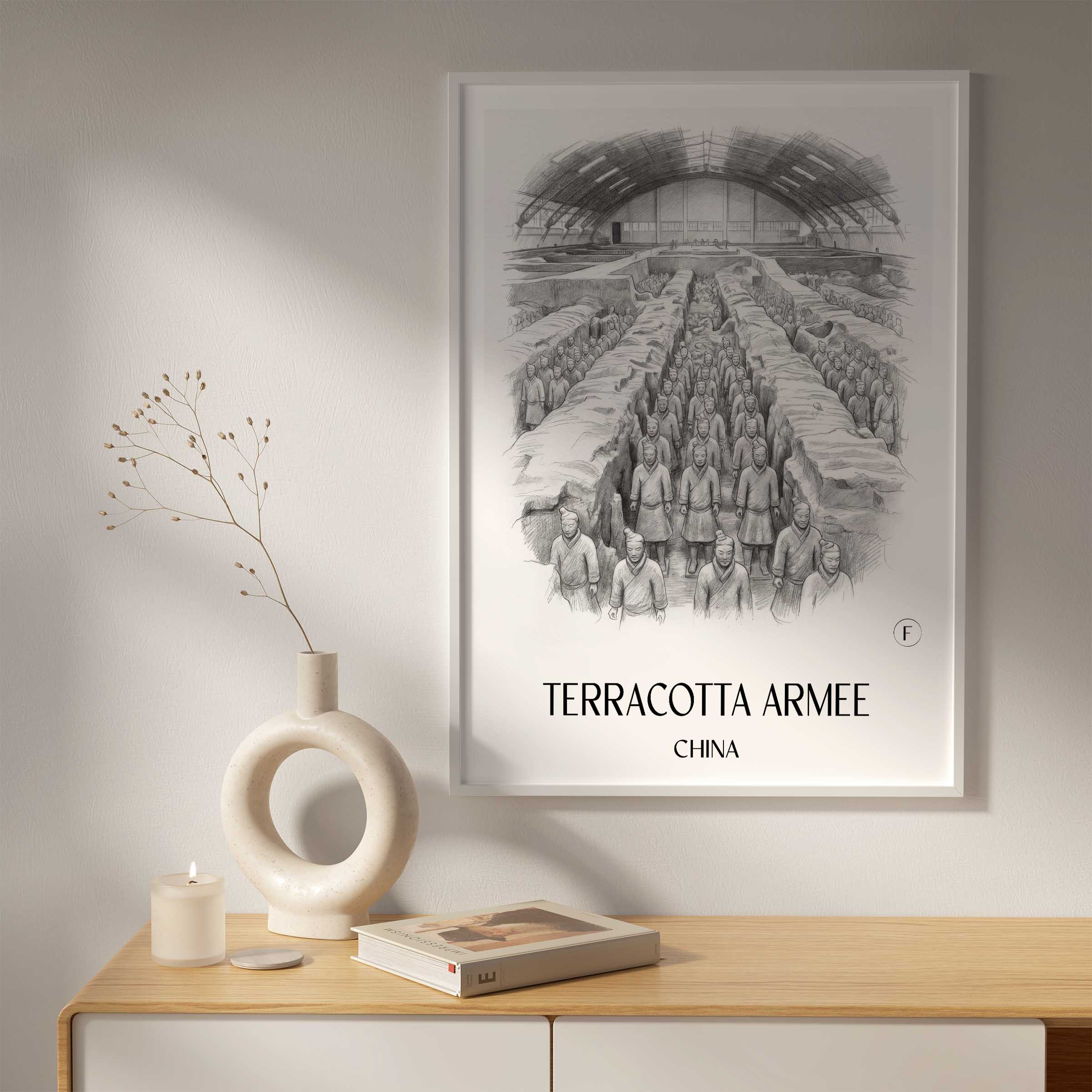 terrakotta-armee-china-poster-bleistift-zeichnung-drawing