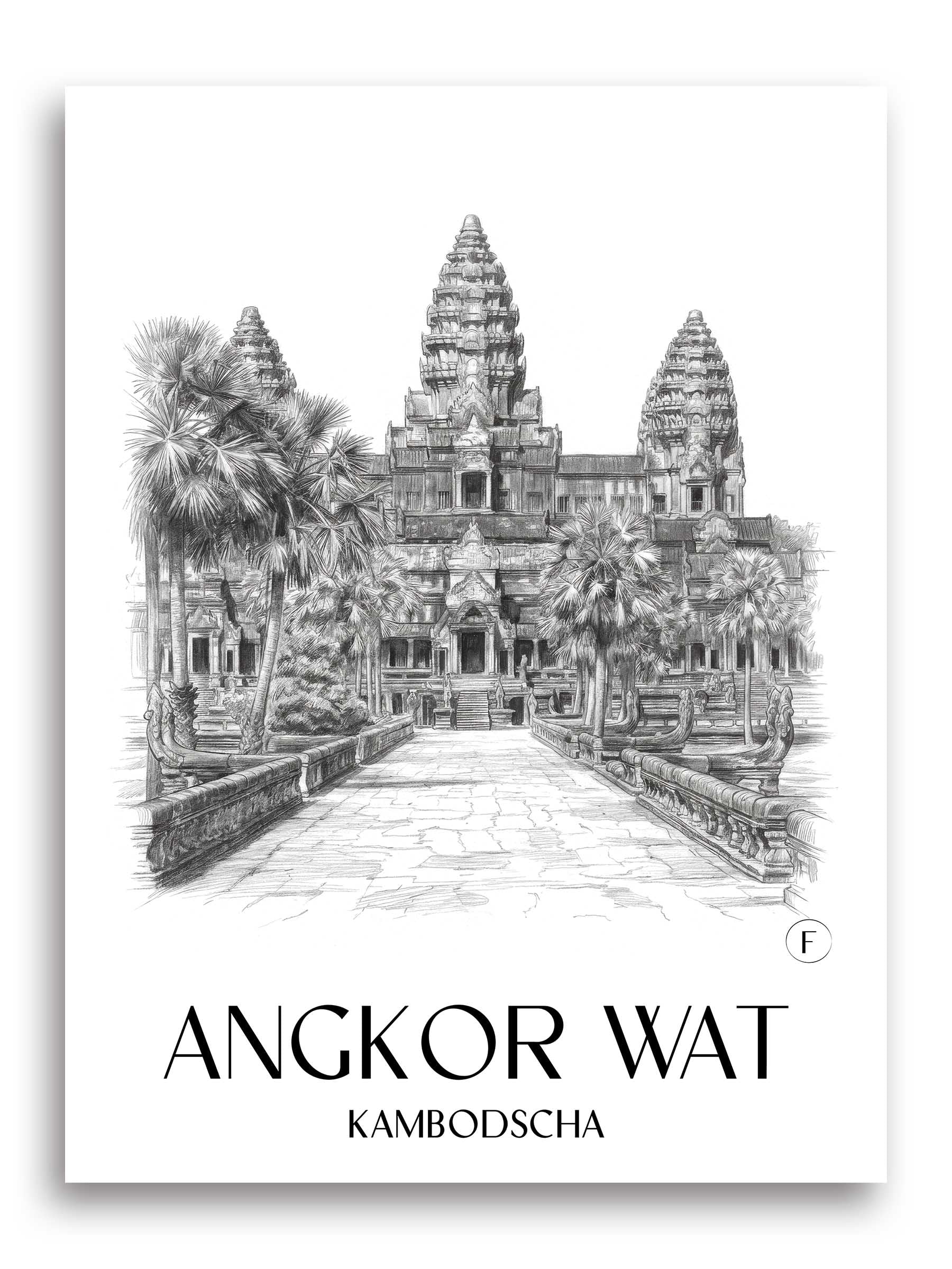angkor-wat-kambodscha-poster-bleistift-zeichnung-drawing