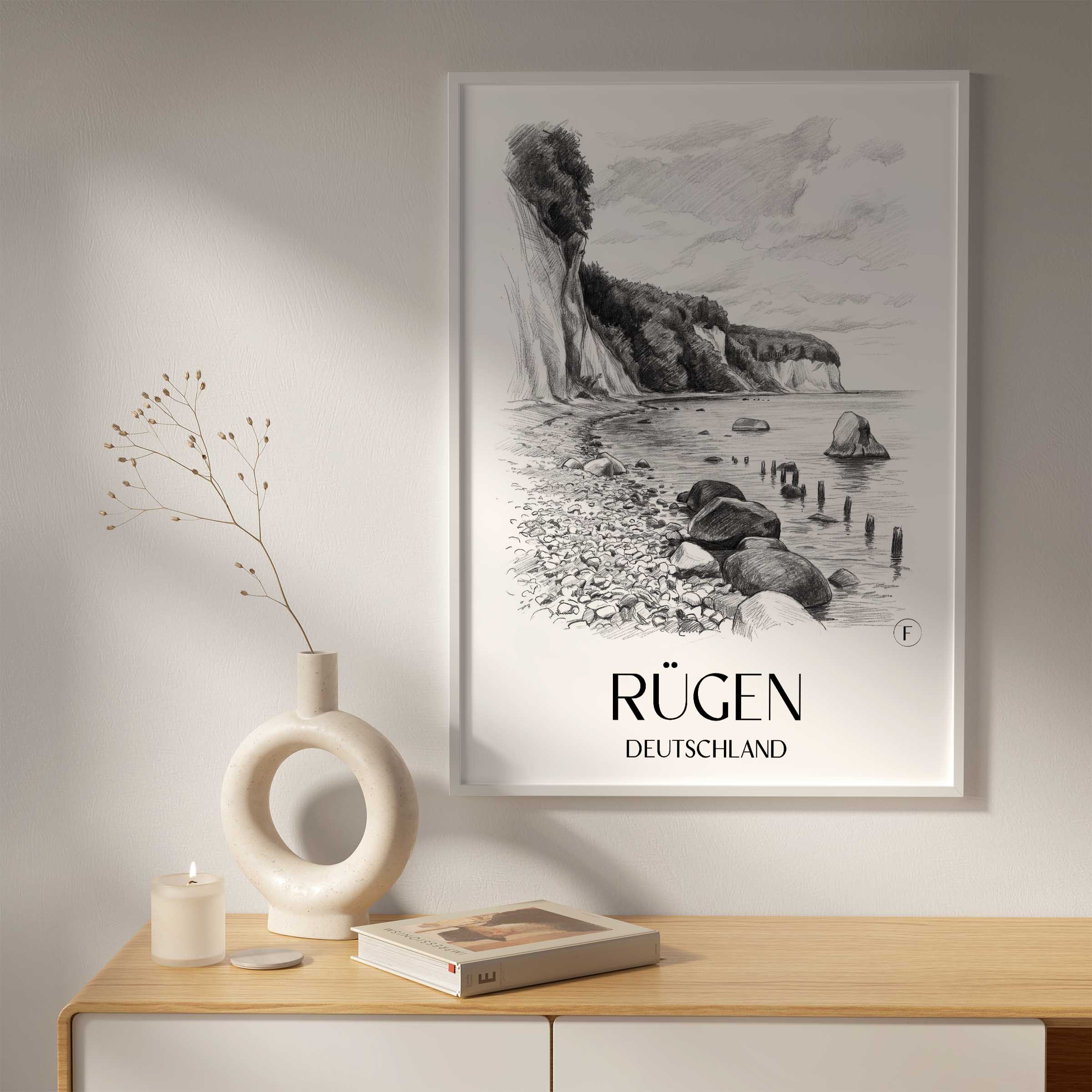 rügen-deutschland-poster-bleistift-zeichnung-drawing