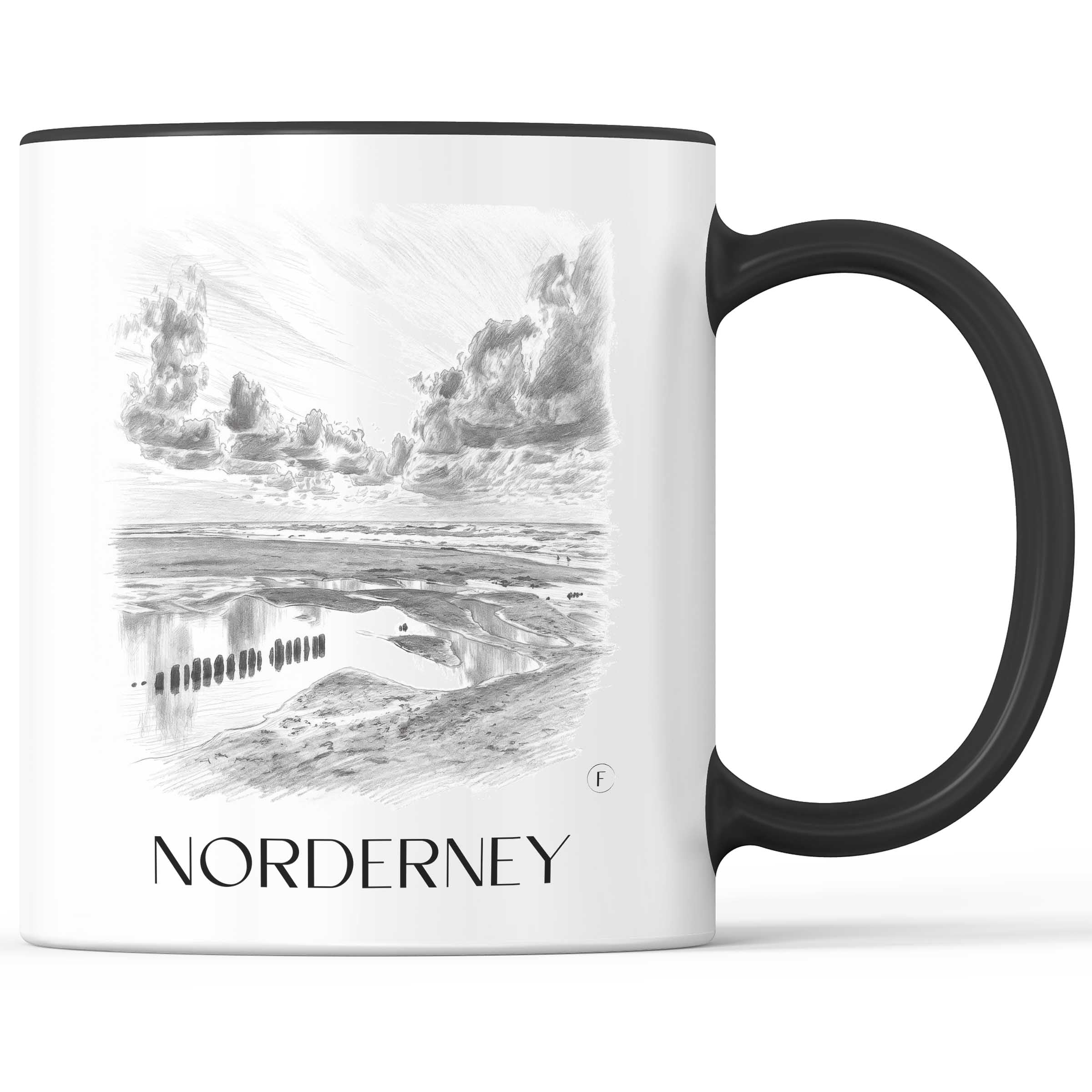 norderney-deutschland-kaffeebecher-bleistift-zeichnung-drawing