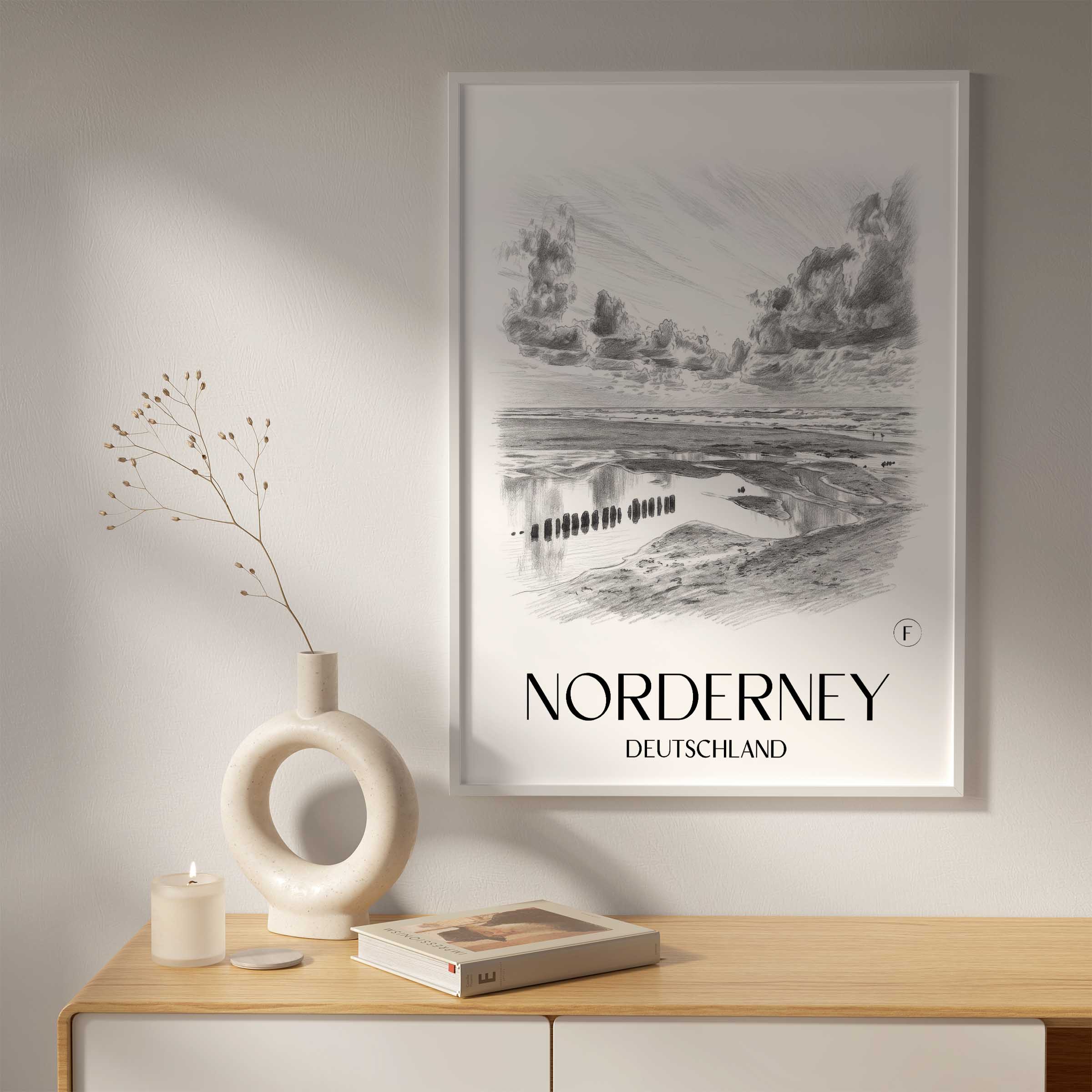 norderney-deutschland-poster-bleistift-zeichnung-drawing