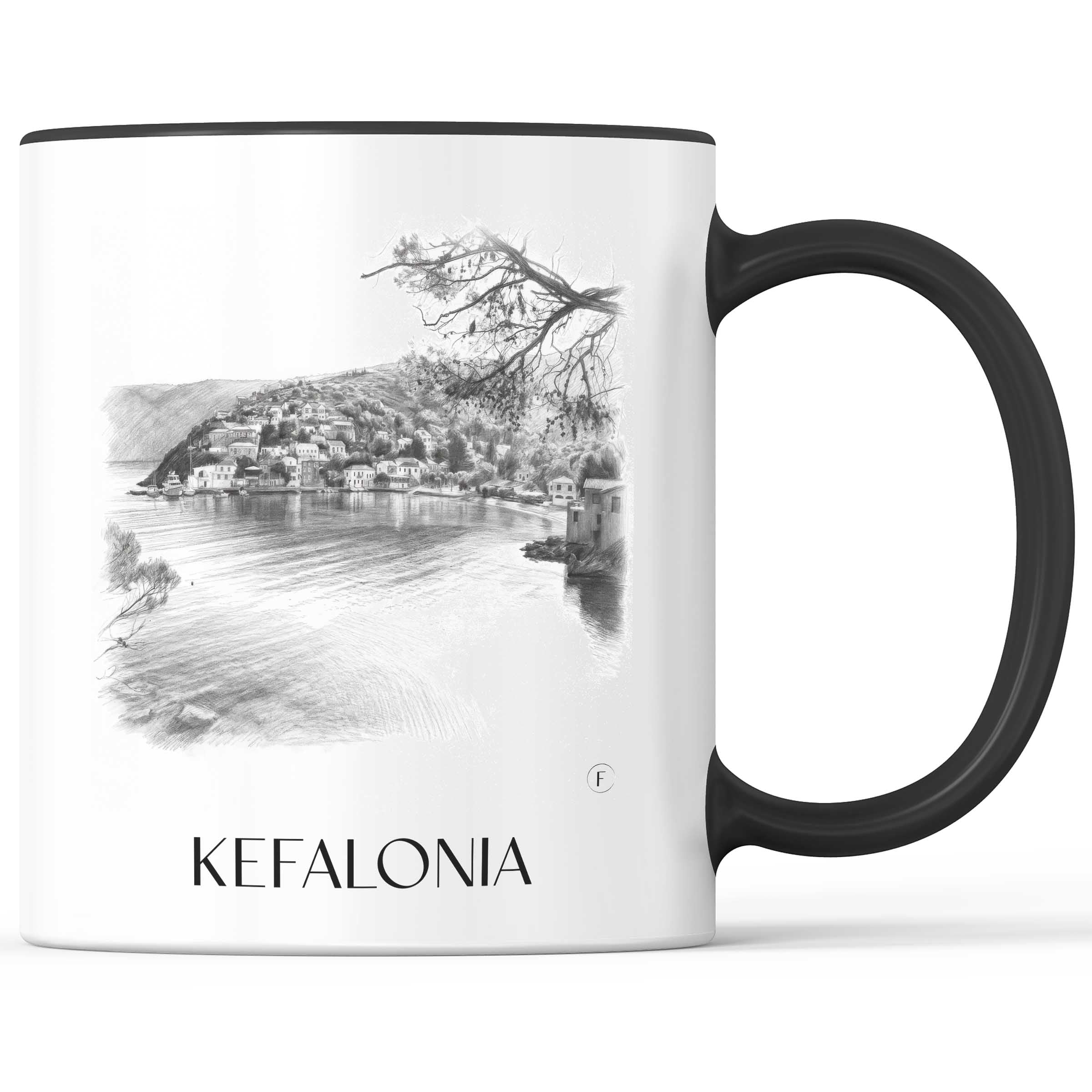 kefalonia-griechenland-kaffeebecher-bleistift-zeichnung-drawing