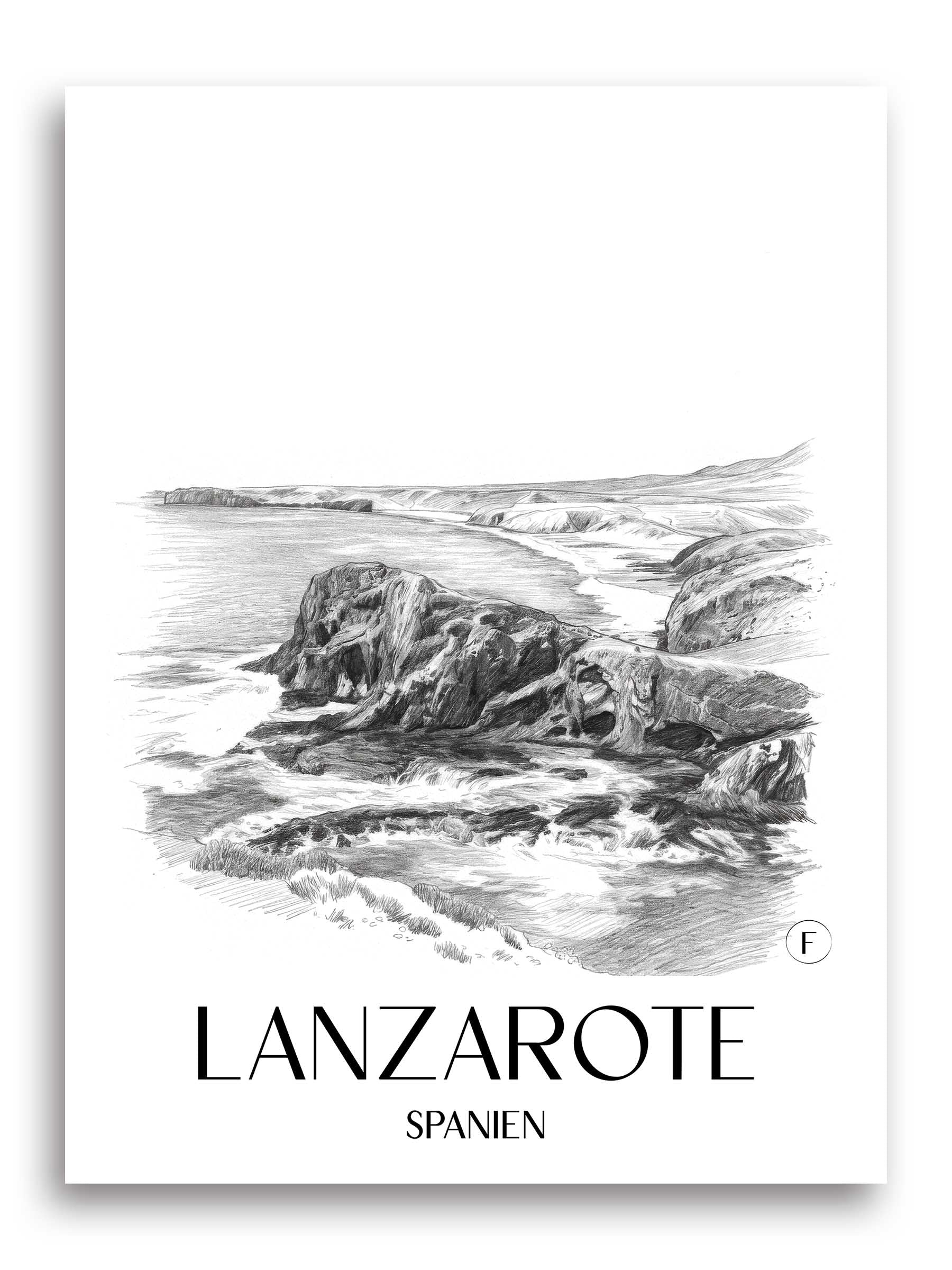 lanzarote-spanien-poster-bleistift-zeichnung-drawing