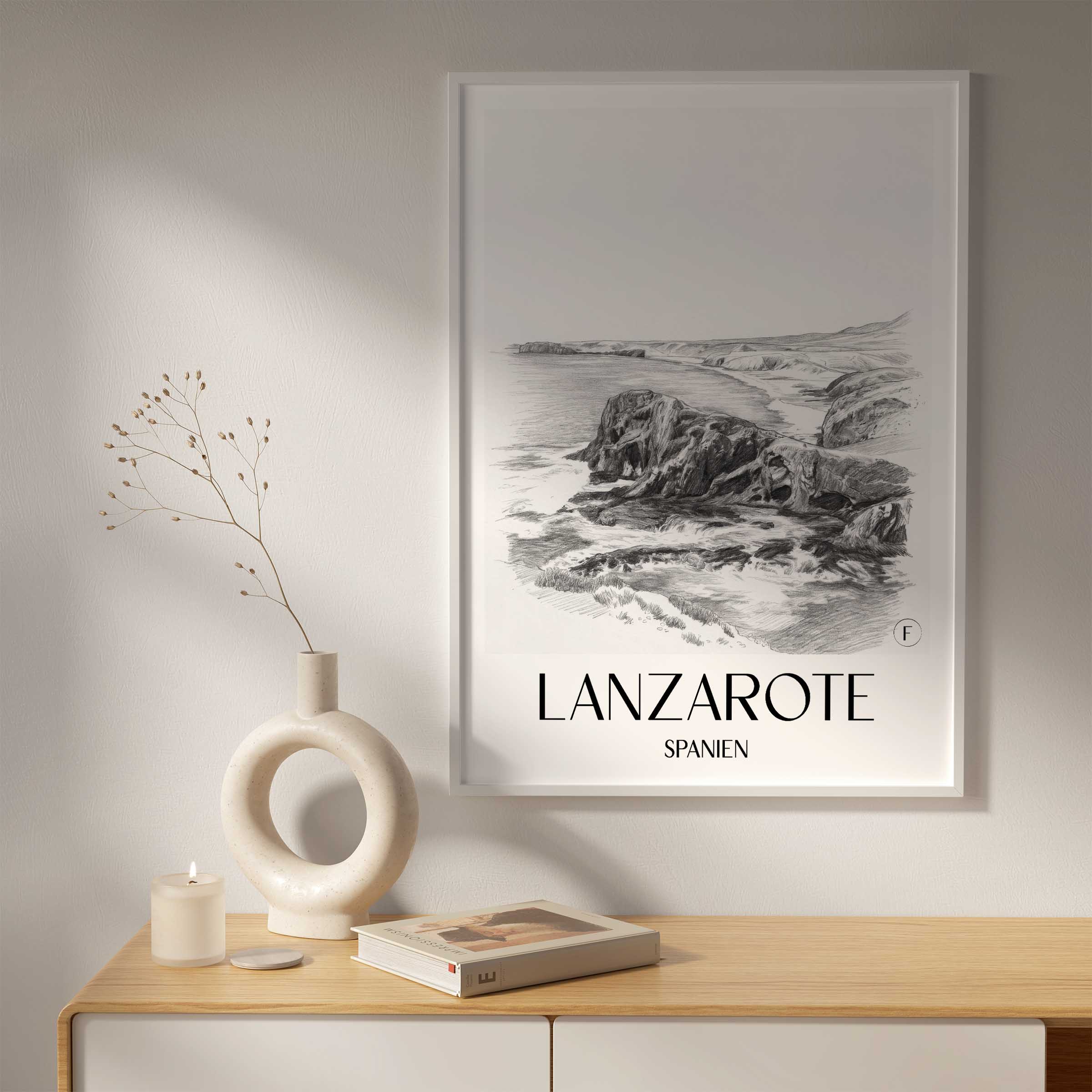 lanzarote-spanien-poster-bleistift-zeichnung-drawing