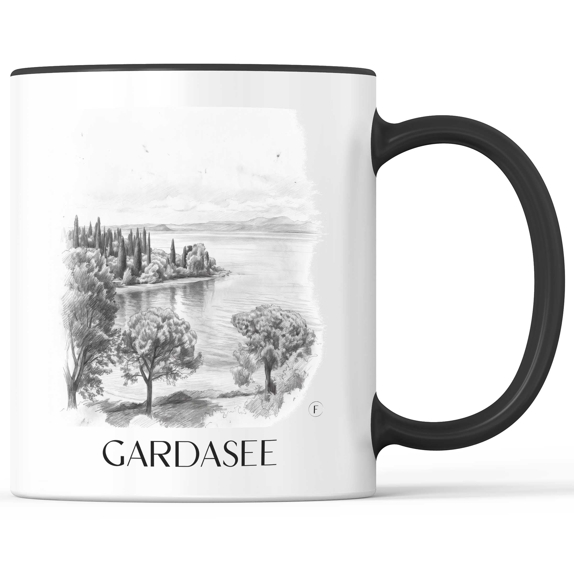 gardasee-italien-kaffeebecher-bleistift-zeichnung-drawing
