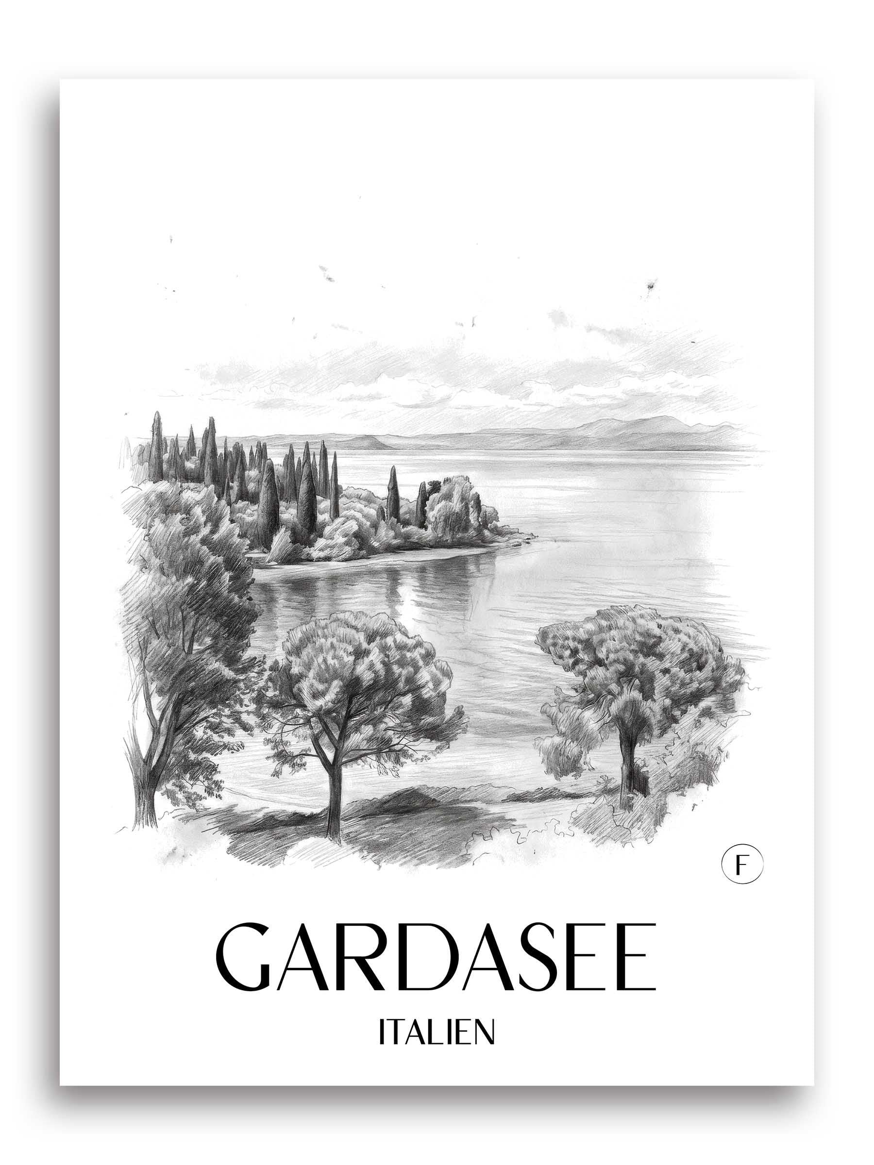 gardasee-italien-poster-bleistift-zeichnung-drawing