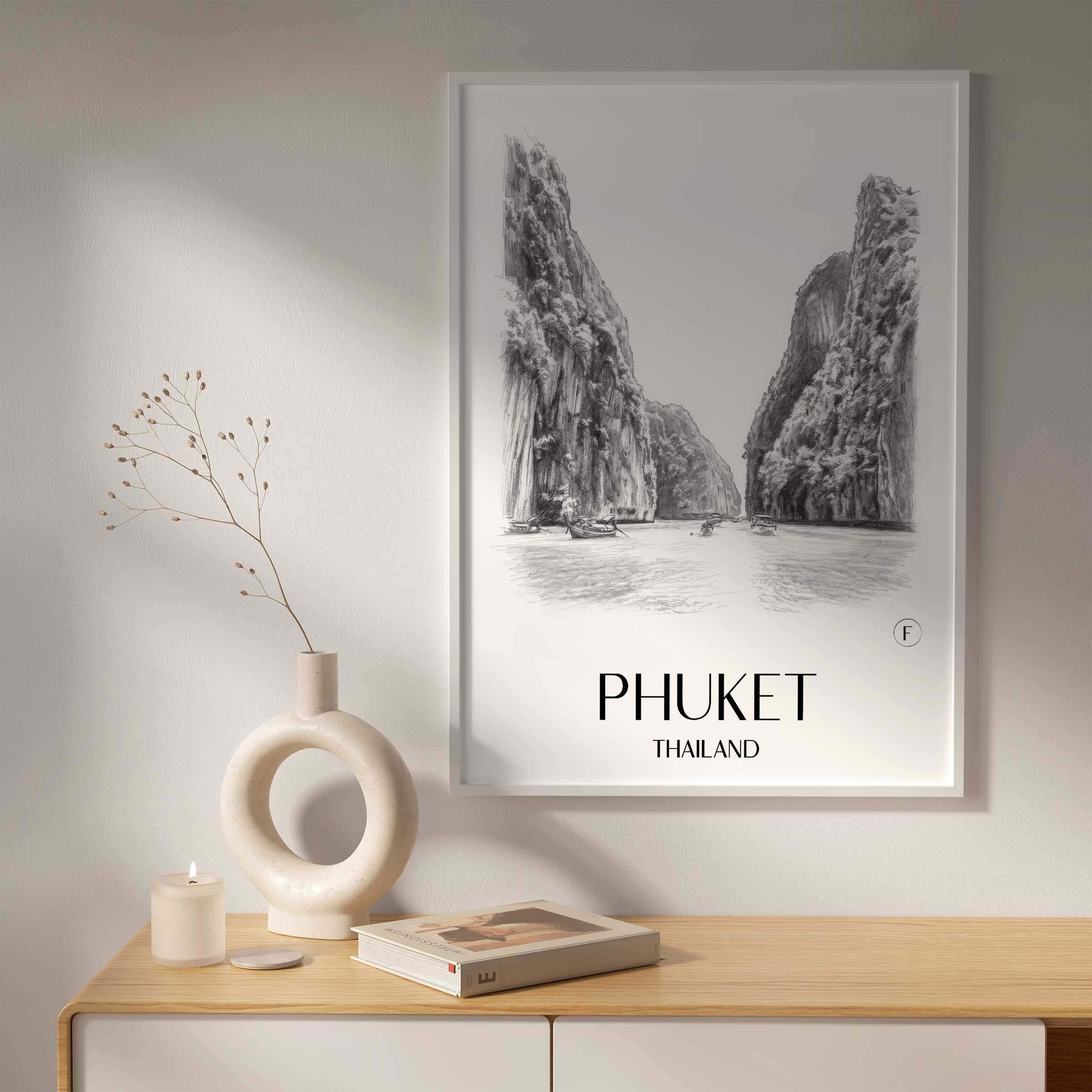 phuket-thailand-poster-bleistift-zeichnung-drawing