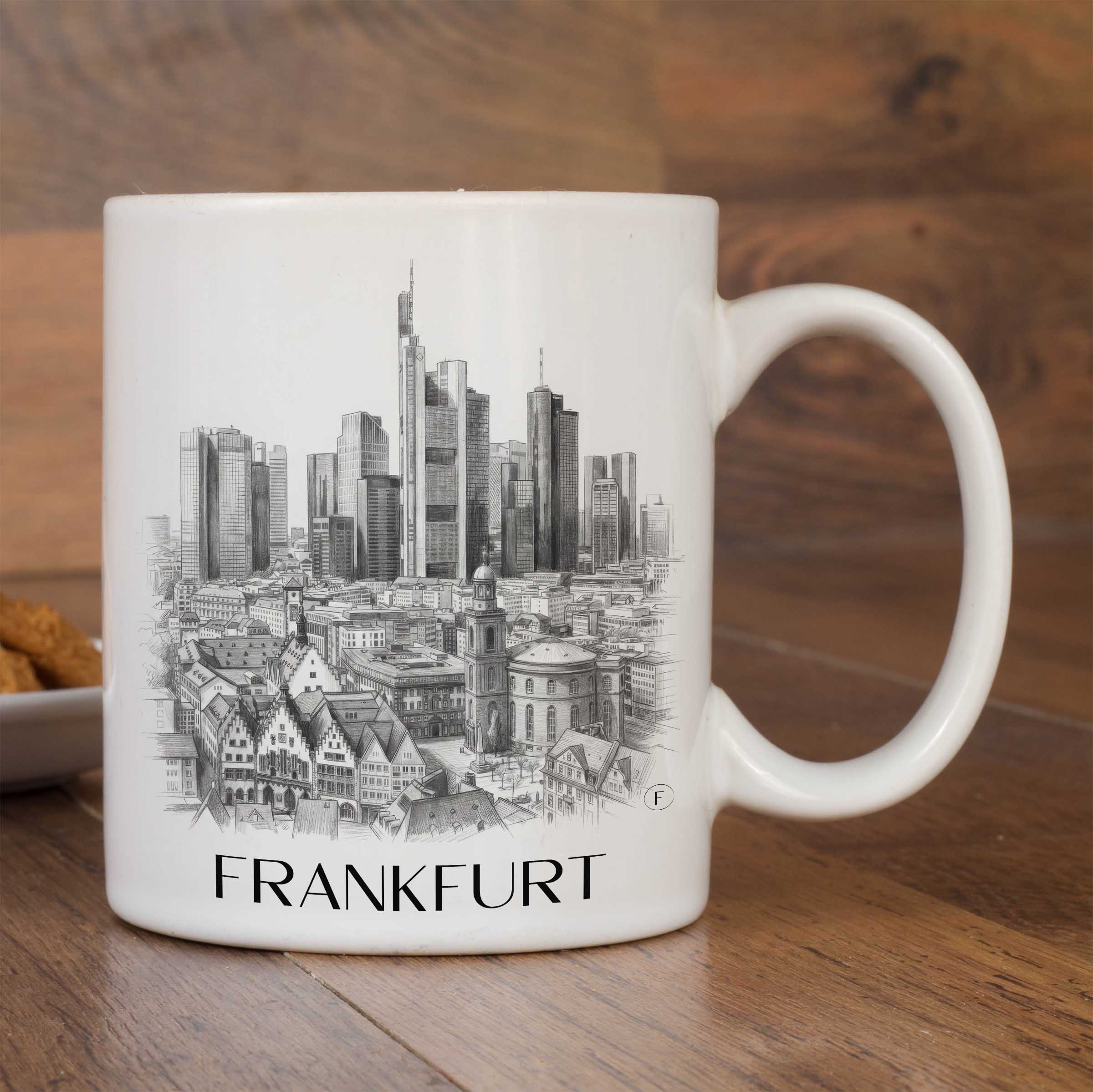 frankfurt-deutschland-kaffeebecher-bleistift-zeichnung-drawing