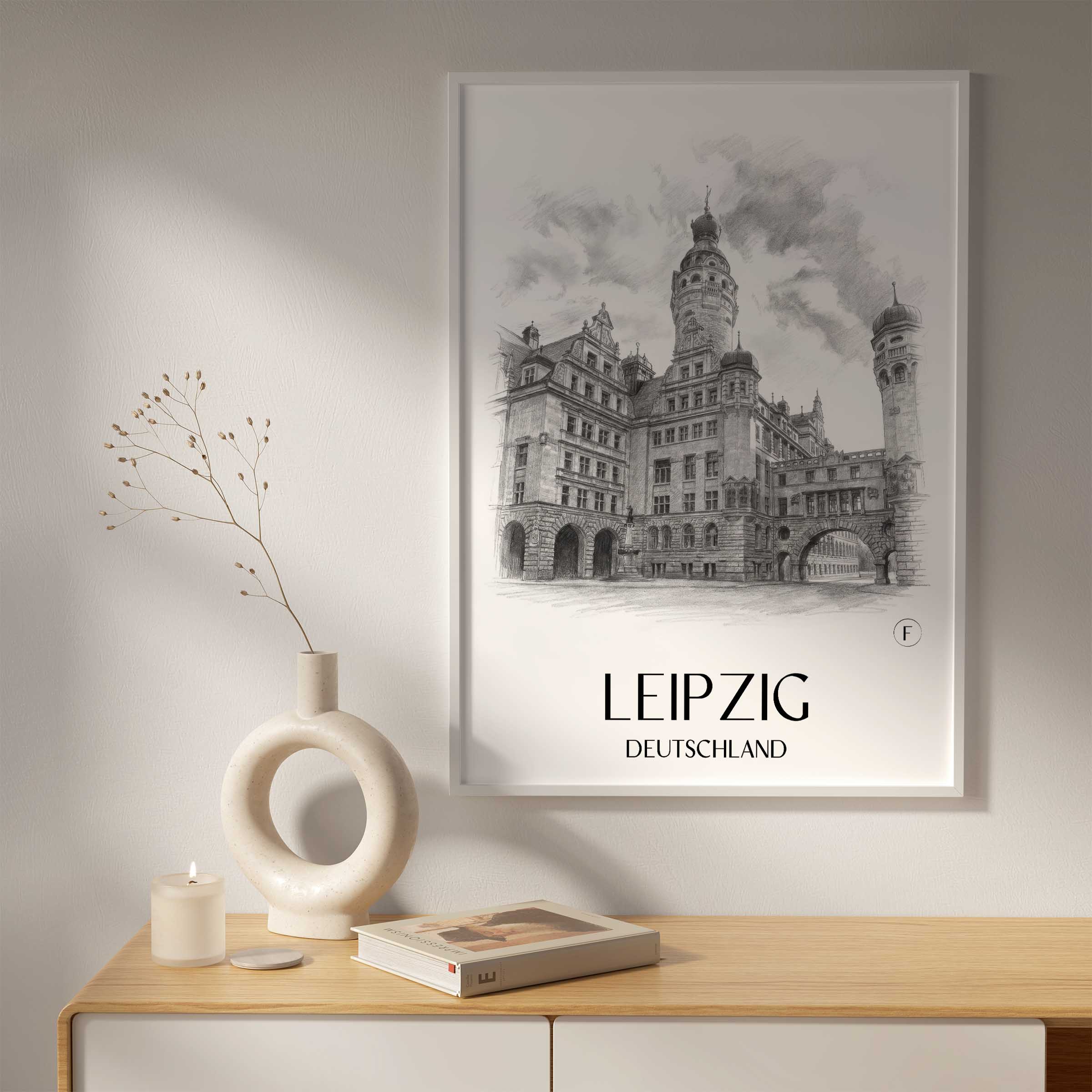 leipzig-deutschland-poster-bleistift-zeichnung-drawing