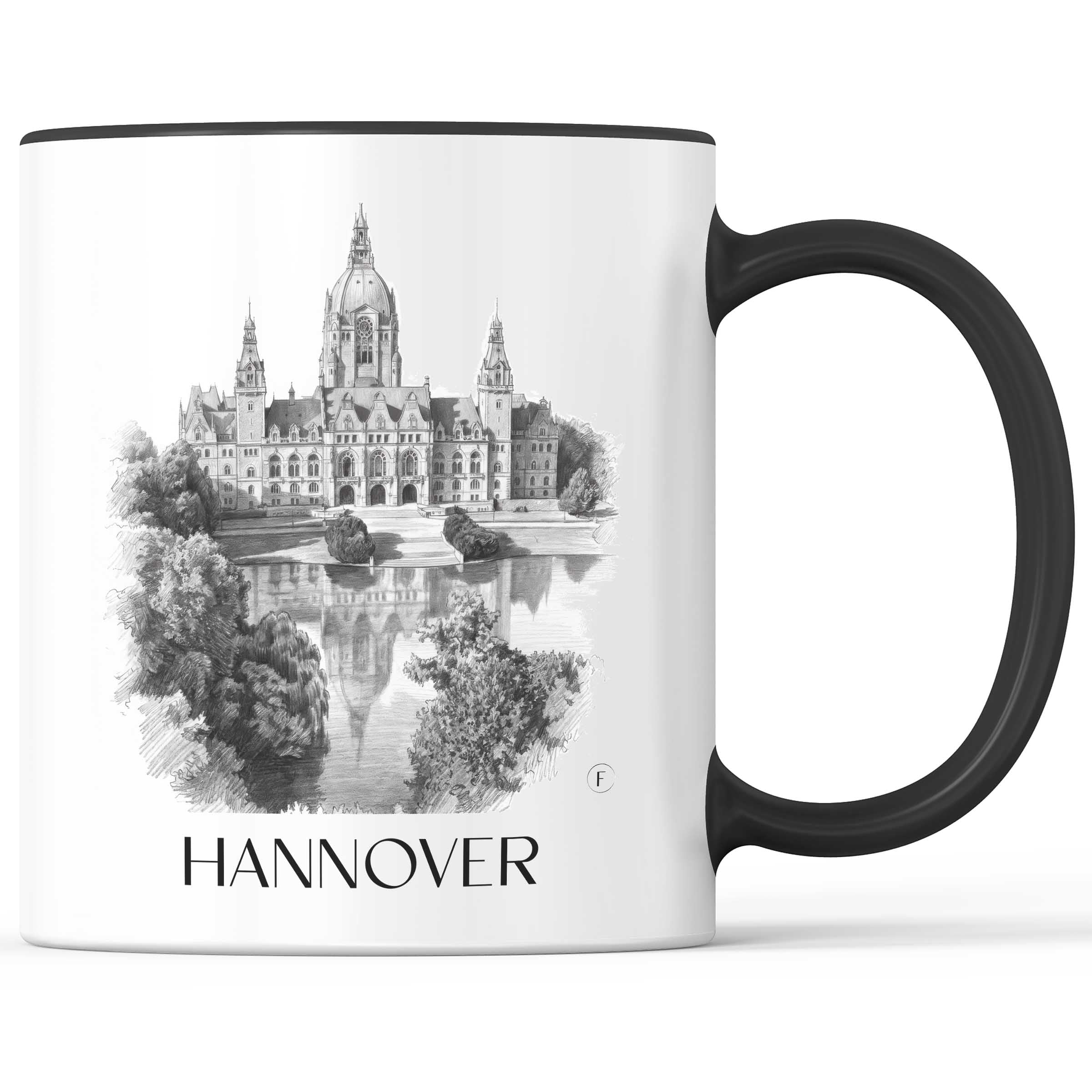hannover-deutschland-kaffeebecher-bleistift-zeichnung-drawing