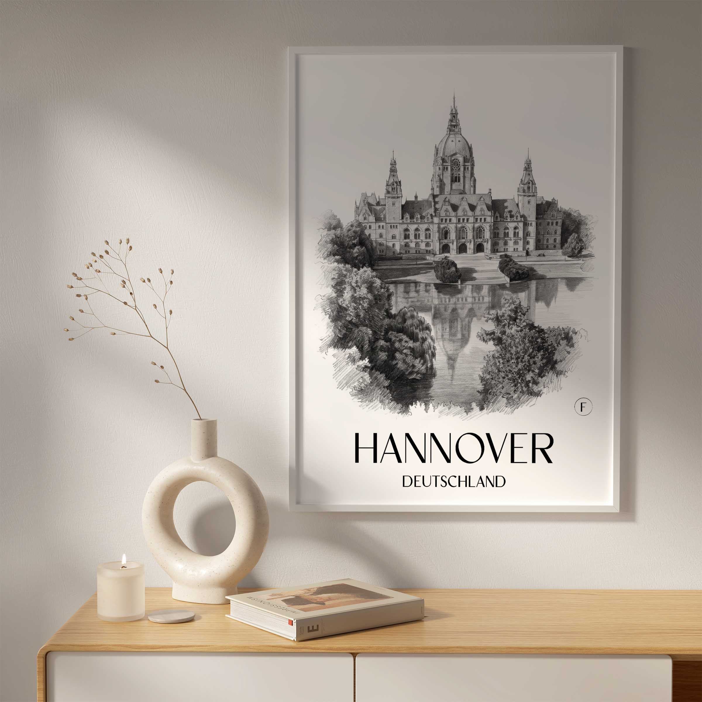 hannover-deutschland-poster-bleistift-zeichnung-drawing