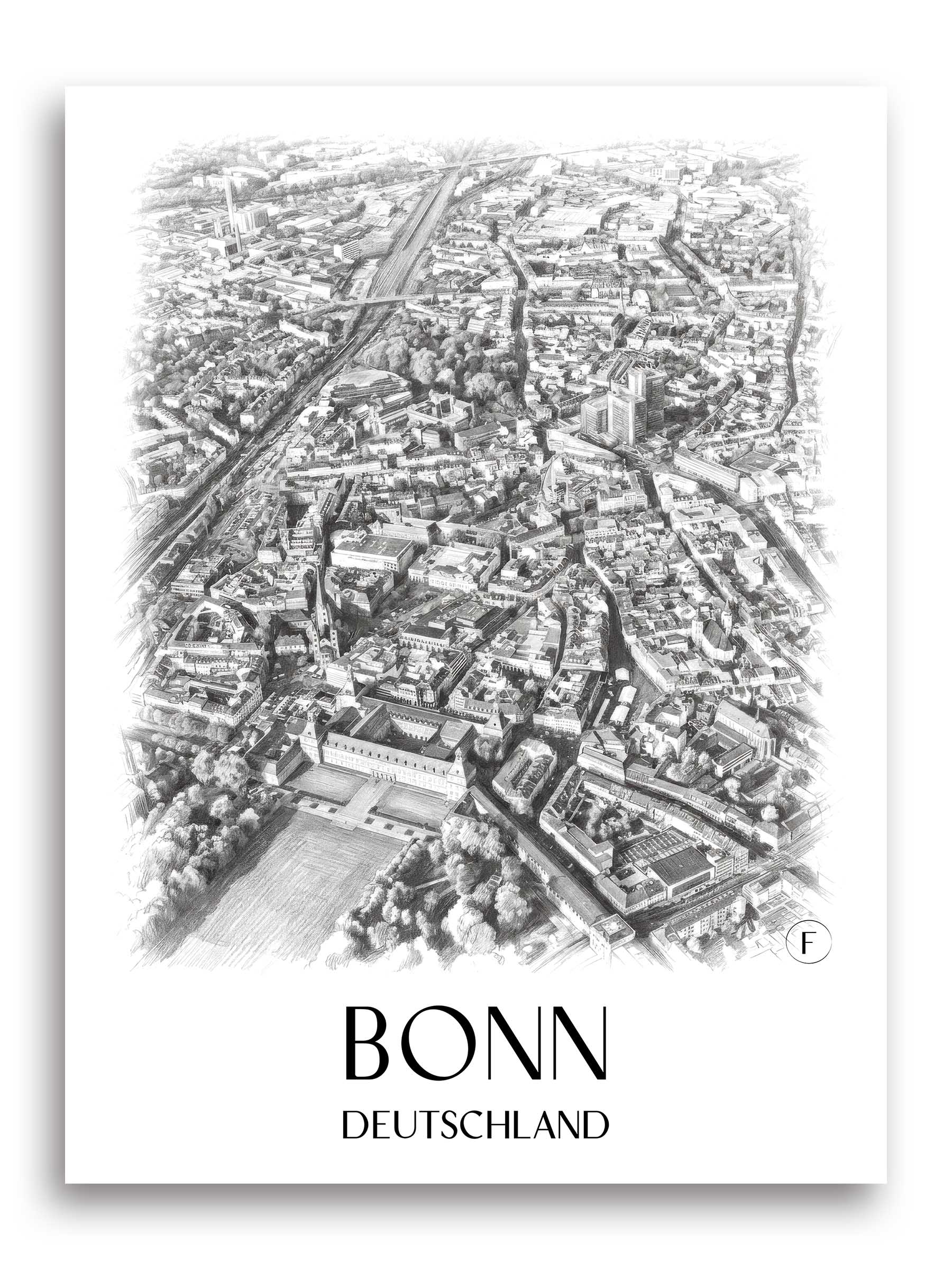 bonn-deutschland-poster-bleistift-zeichnung-drawing