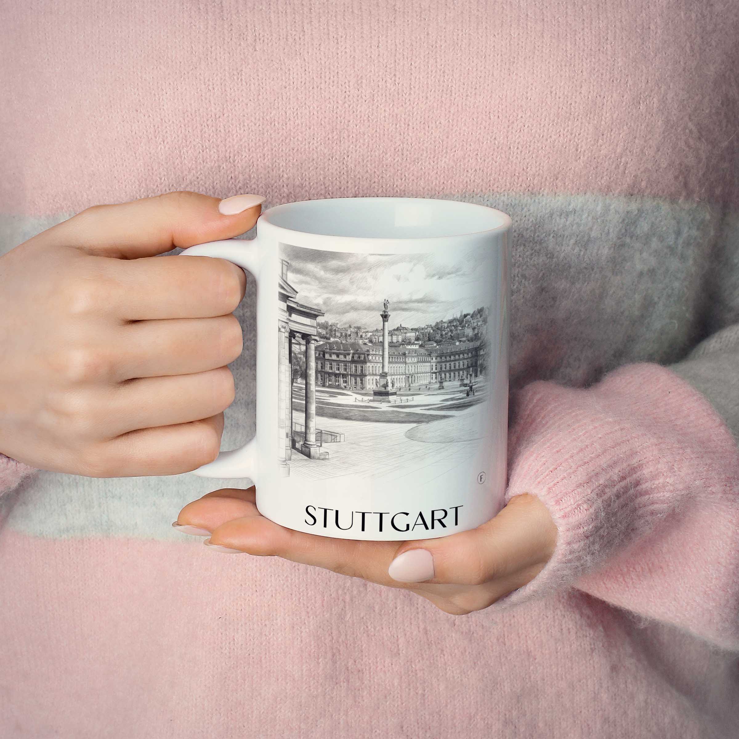 stuttgart-deutschland-kaffeebecher-bleistift-zeichnung-drawing