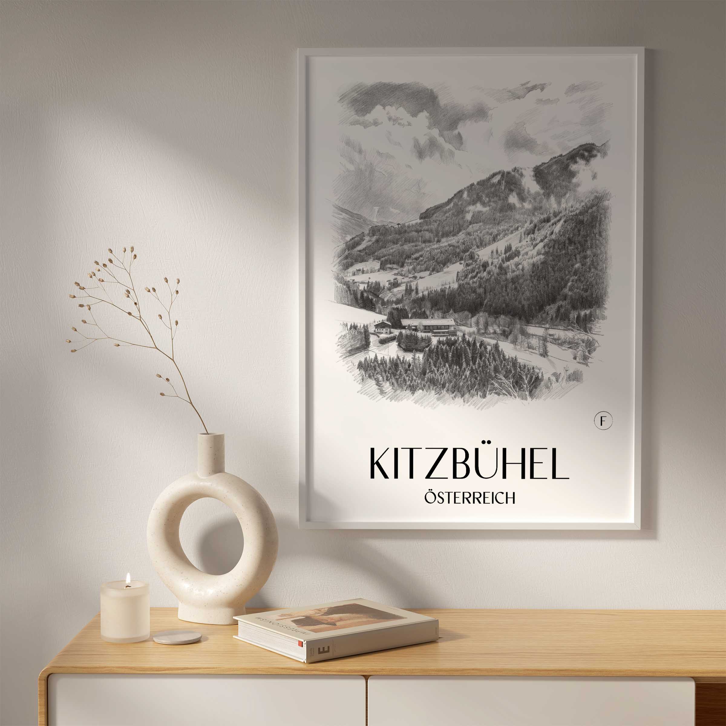 kitzbühel-österreich-poster-bleistift-zeichnung-drawing