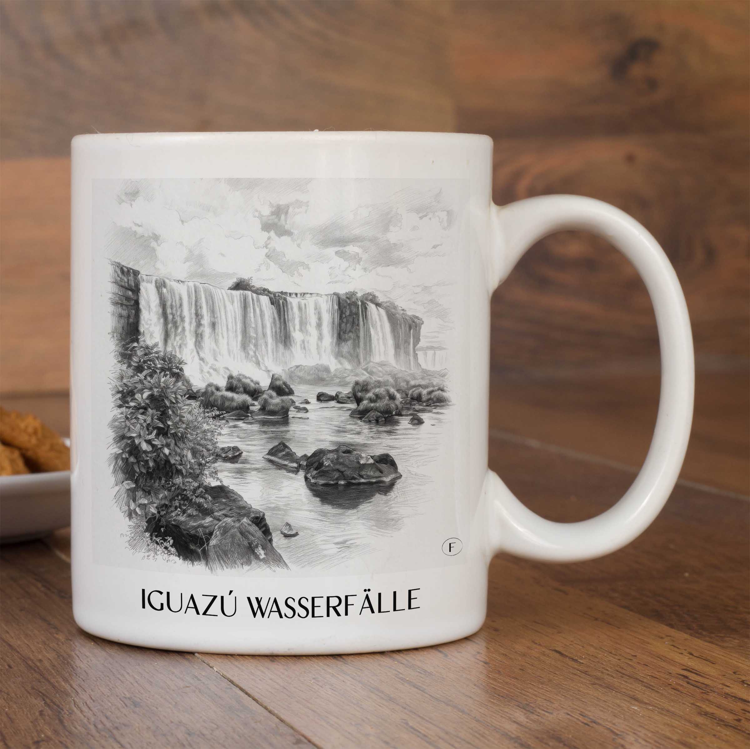 iguazú-wasserfälle-südamerika-kaffeebecher-bleistift-zeichnung-drawing