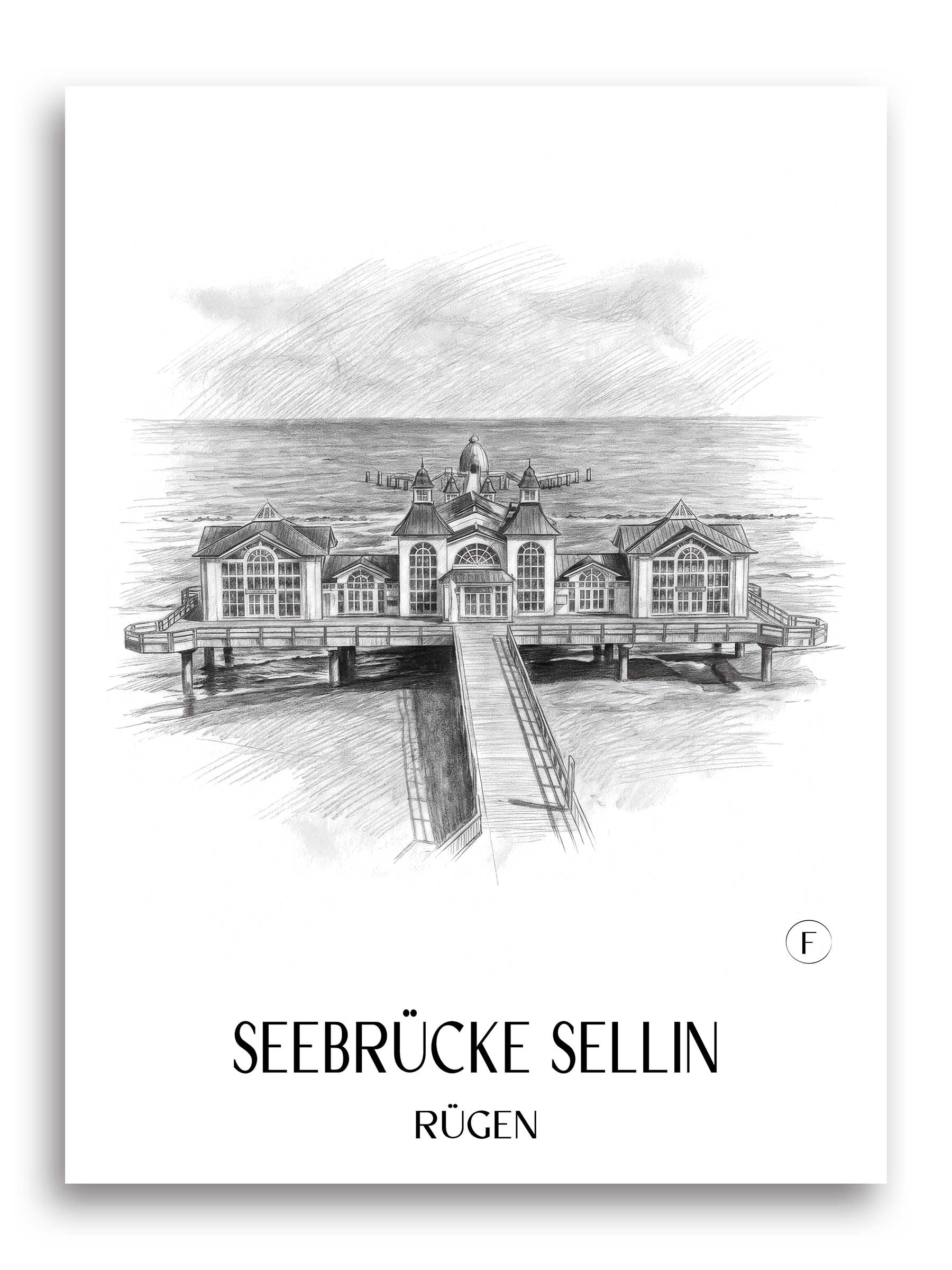 seebrücke-sellin-rügen-deutschland-poster-bleistift-zeichnung-drawing