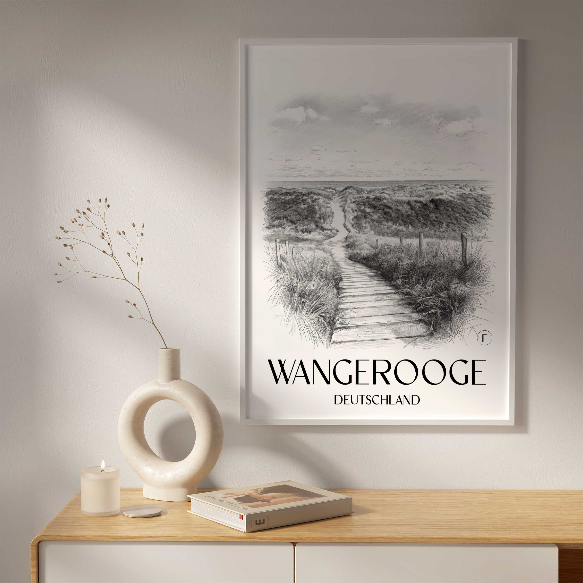 wangerooge-deutschland-poster-bleistift-zeichnung-drawing