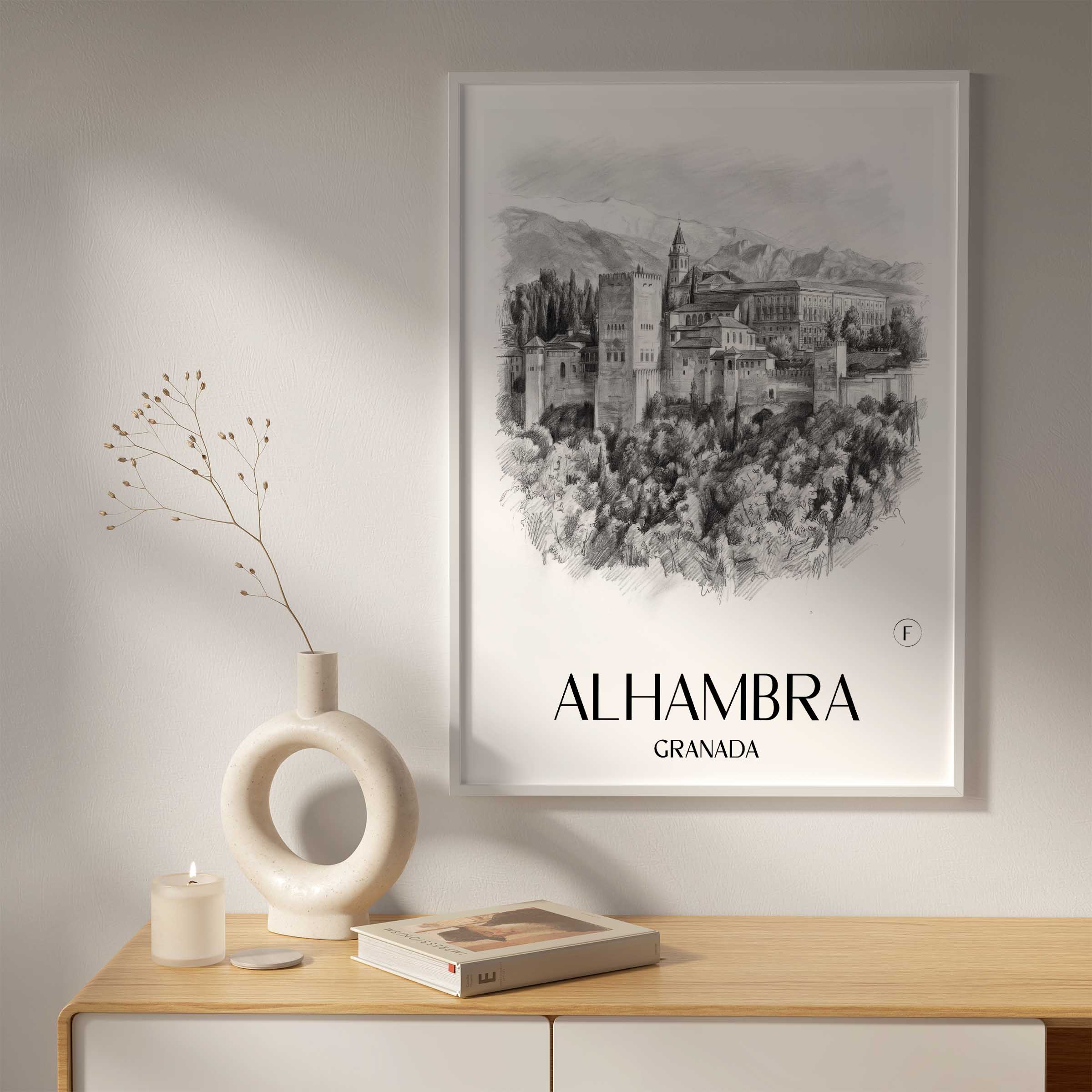 alhambra-granada-spanien-poster-bleistift-zeichnung-drawing