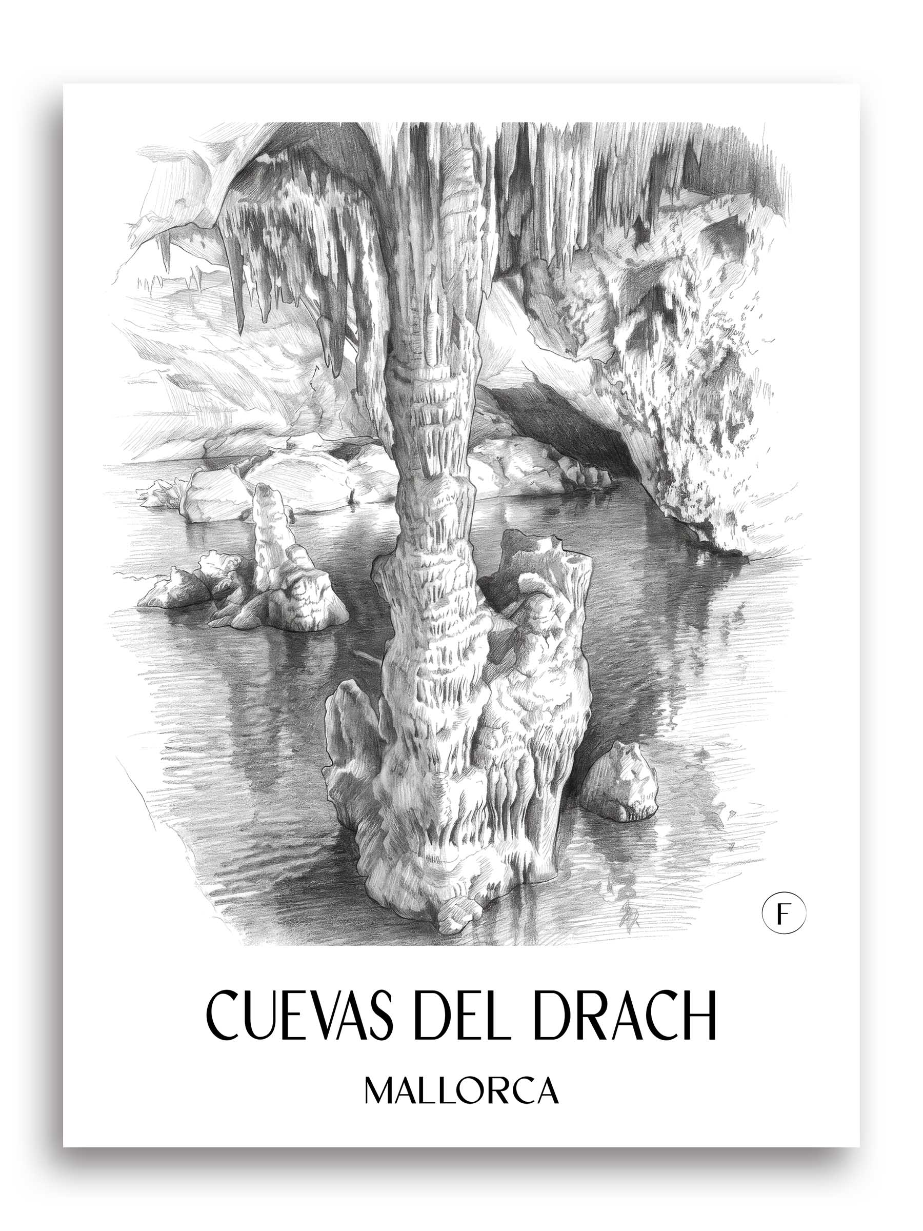 cuevas-del-drach-mallorca-spanien-poster-bleistift-zeichnung-drawing