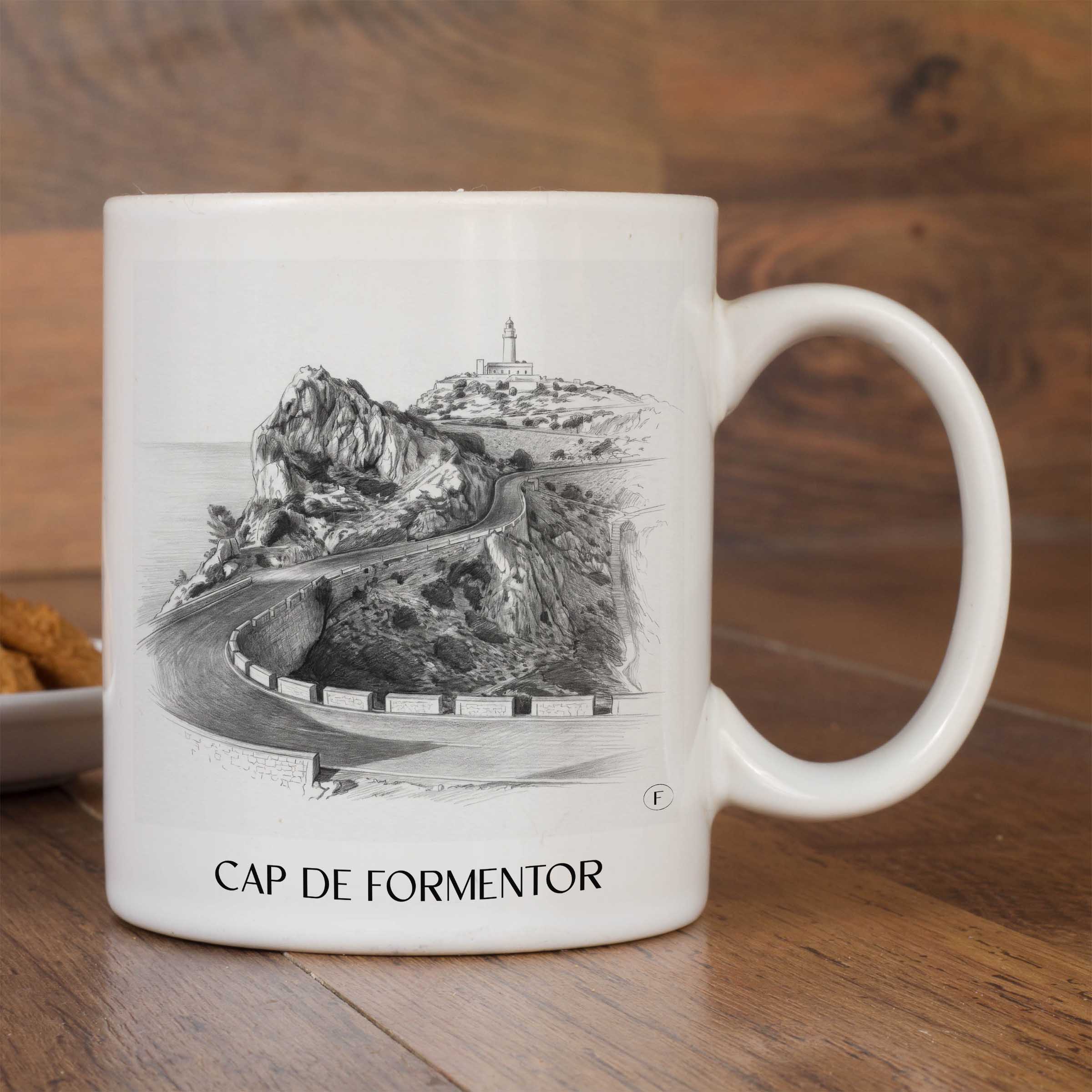 cap-de-formentor-mallorca-spanien-kaffeebecher-bleistift-zeichnung-drawing